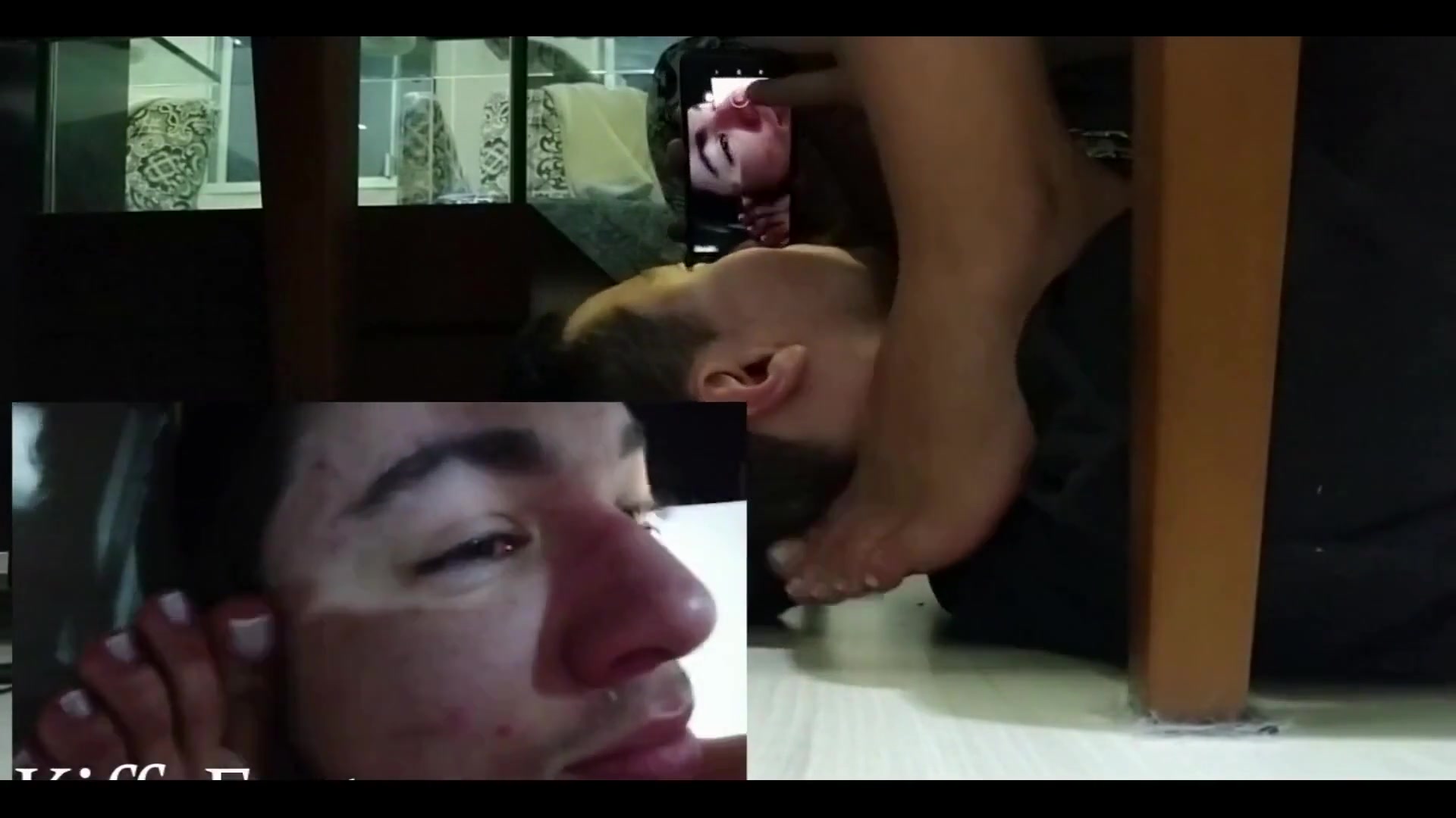 Mistress Kiffa Foot Worship on Spanish Classes Under the Table