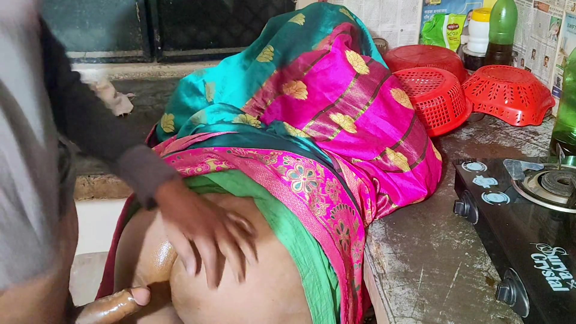 Mom's sucking big coock ass fuking