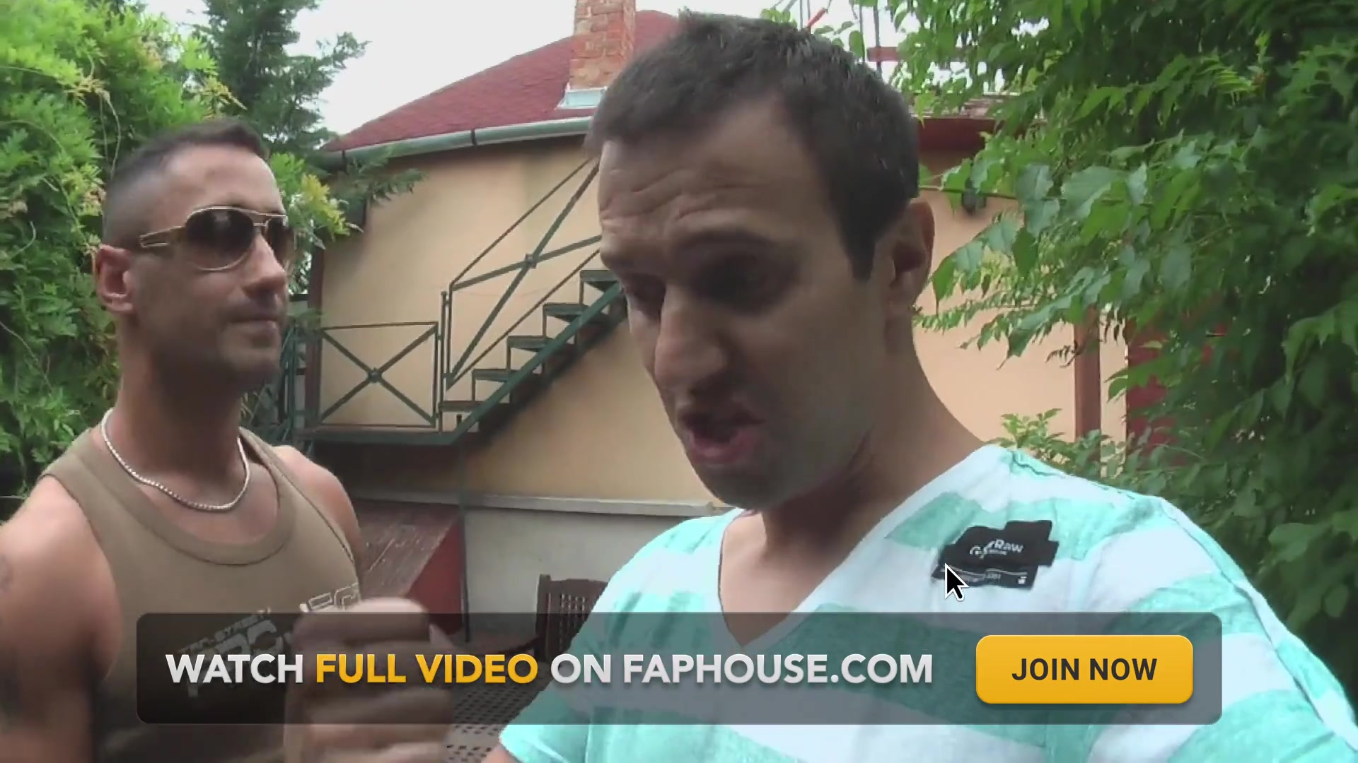 Blonde Babe Sucks Cock and Spreads Pussy in Workshop