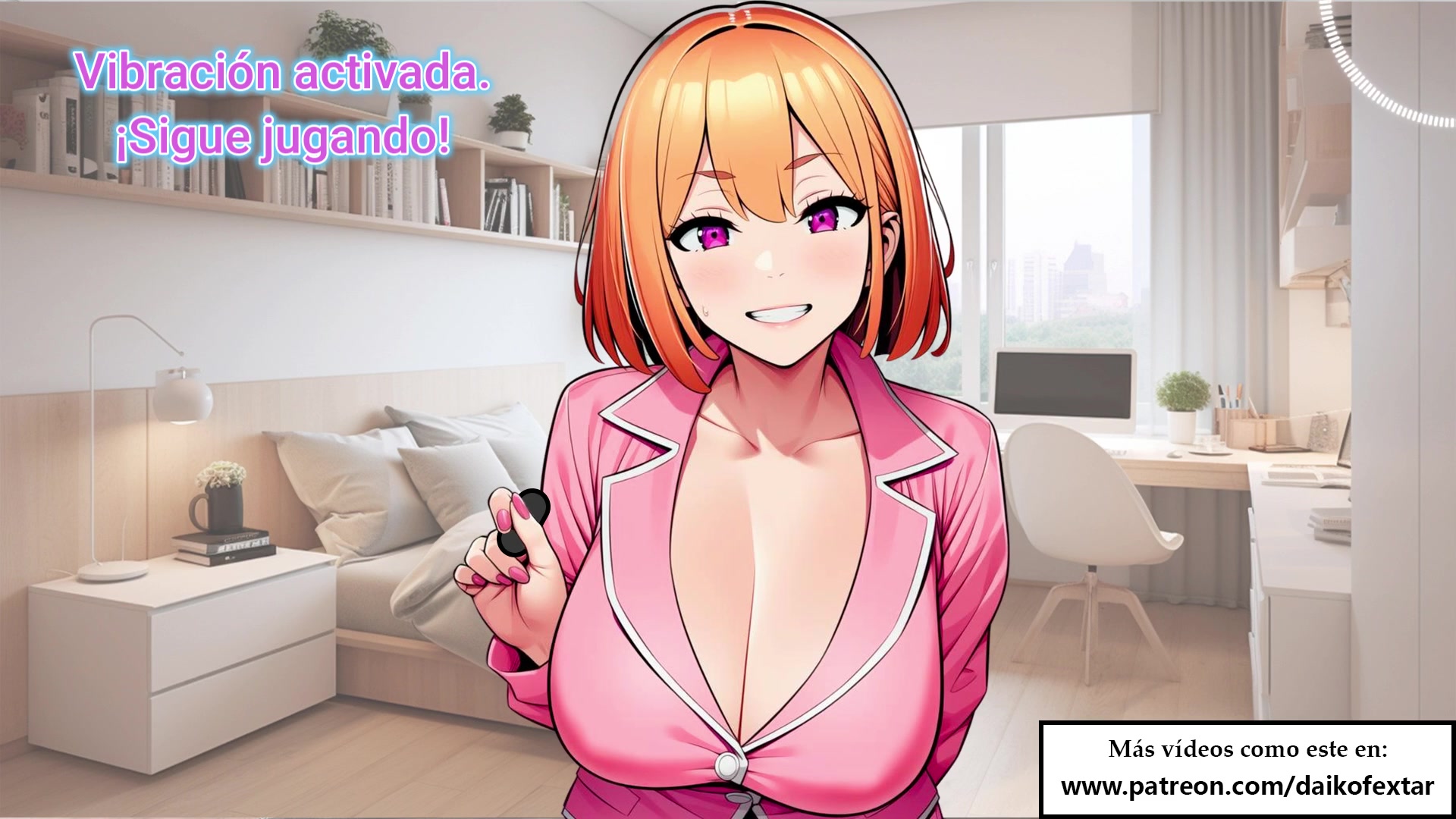 Spanish audio JOI - Watch out! For gamers who love anal, don't miss this perverse JOI.