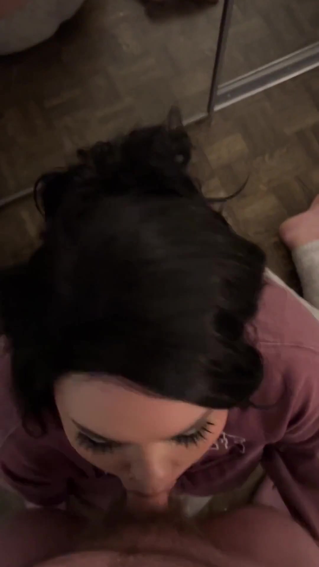 Cum Swallowing Mouth Only Blowjob with Post Orgasm