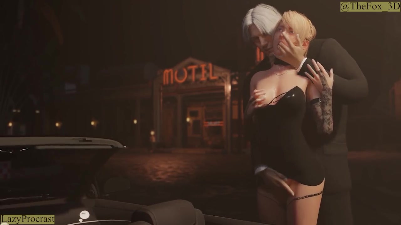 Final Fantasy XV FF15 - Lunafreya Car Ver 2 WM (Sound) By LazyProcrast Animation 3D Hentai