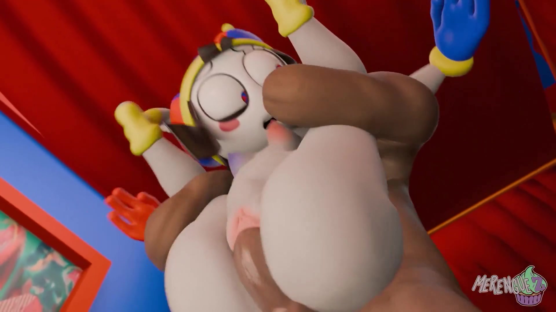 Ponmi gets fucked in the digital circus