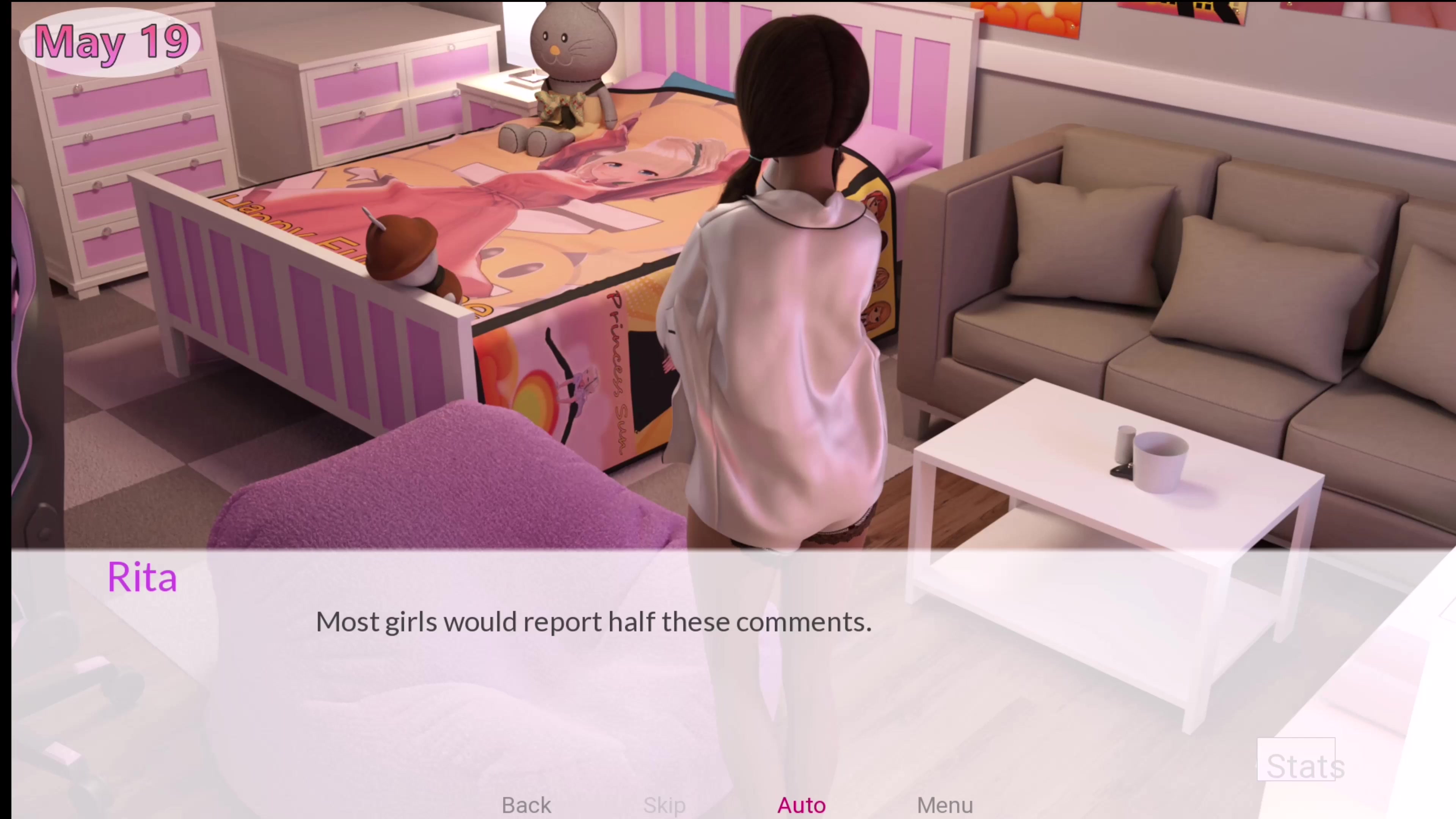 Casual Desires#1 - Violet got fucked.