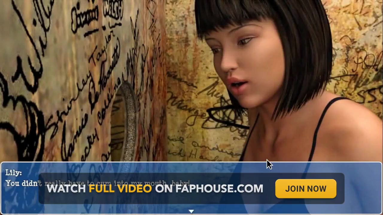 Lily of the valley: housewife and a stranger, blowjob in a glory hole ep 34