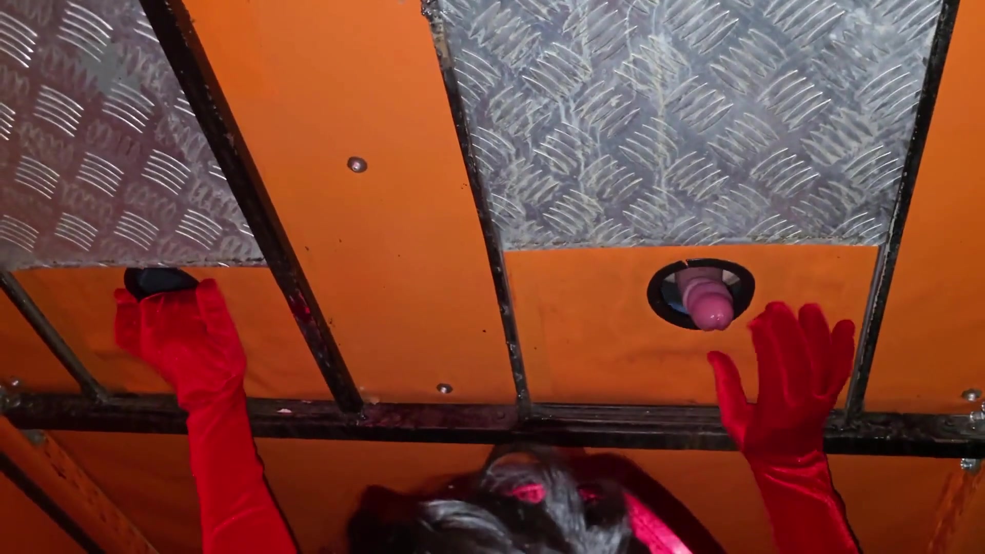 Gloryhole Christmas Gangbang