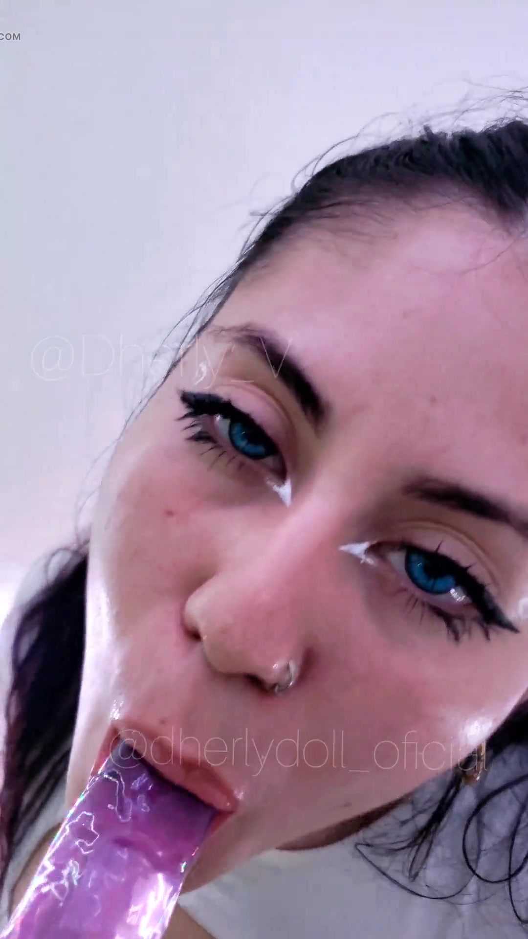 Sucking My Dildo While Imagining It's Your Dick