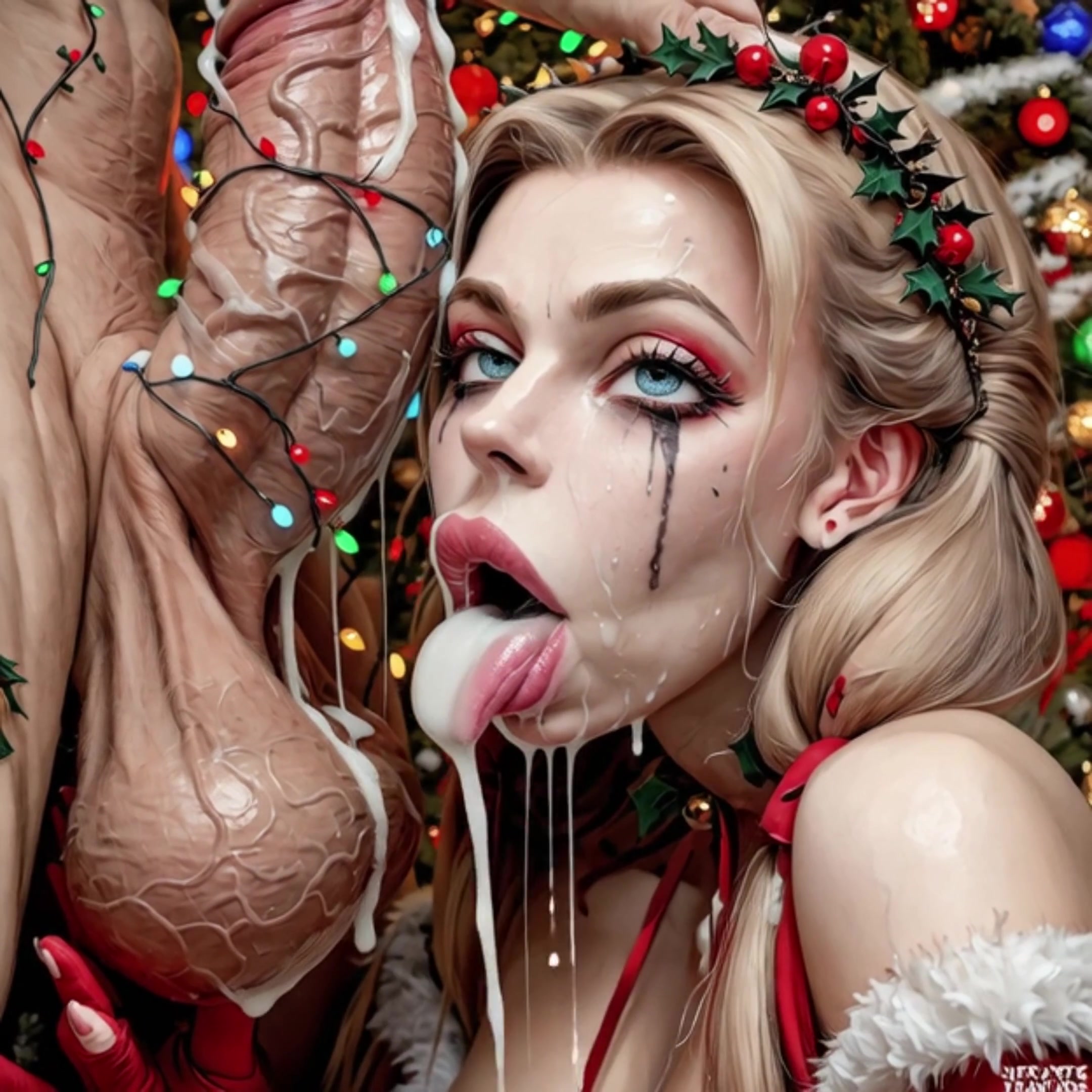 AI DUNGEON SLUTS VIDEO COMPILATION 89 - LISA SPREADS HOLIDAY CHEER PART 7