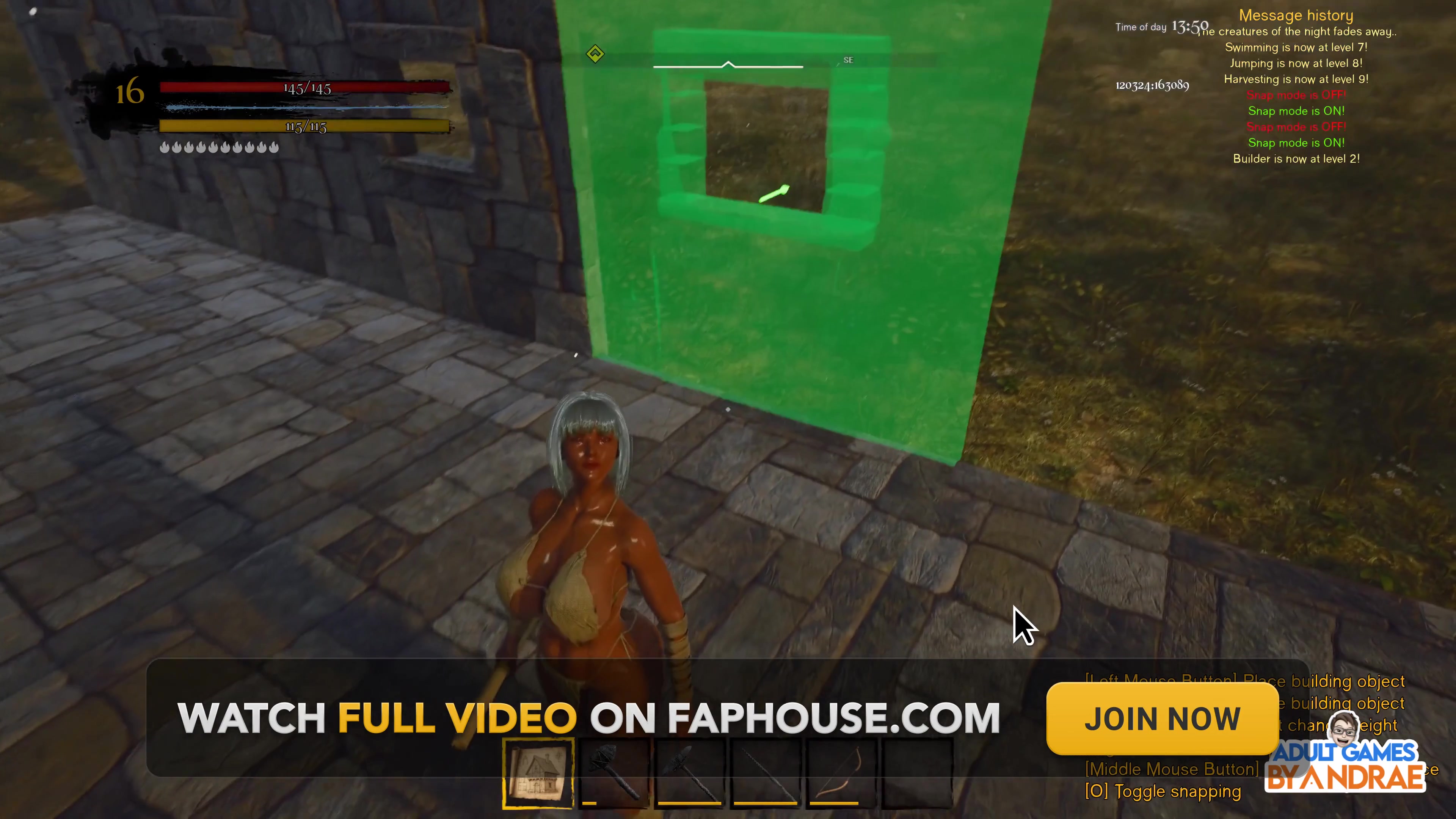 Ep6: Building a Stone House Guide - How to Craft a Safe Base in Wicked Island