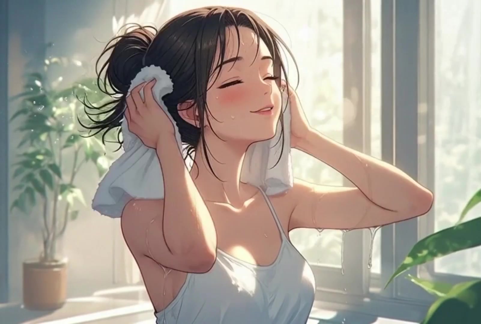 AI Generated Cartoon content, Uncensored video of 18 Year old Anime Girl,  3D Cartoon on closeup by Kiidzy Animates