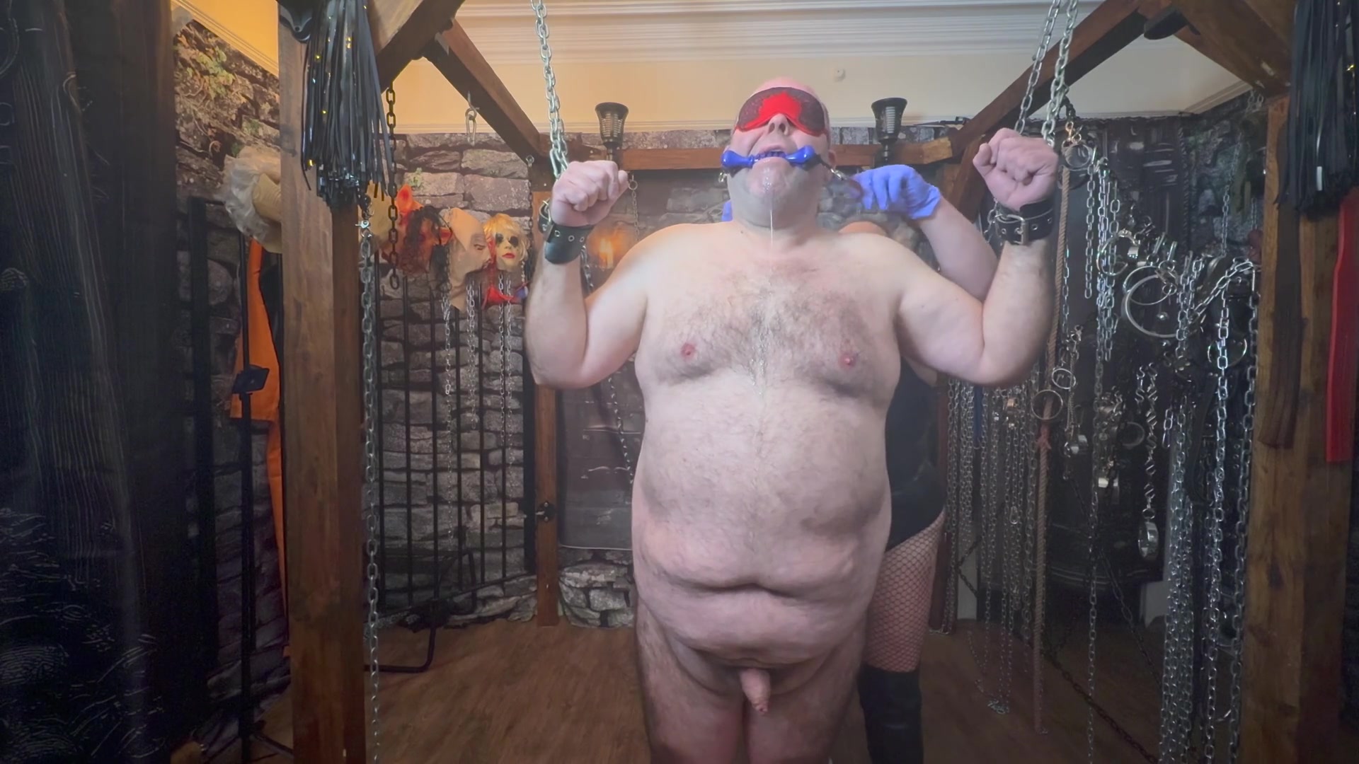 Part 2:- Domina Satana & Booboo, edging! by request inc Cumshot