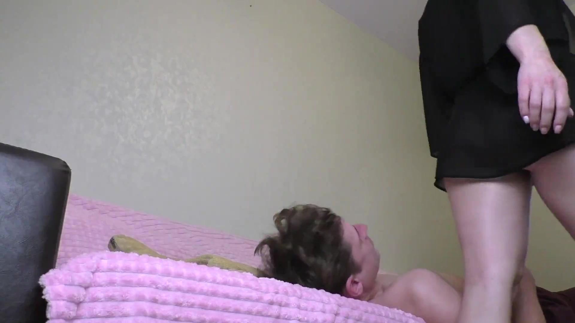 Stepsister Sits on Stepbrother's Face