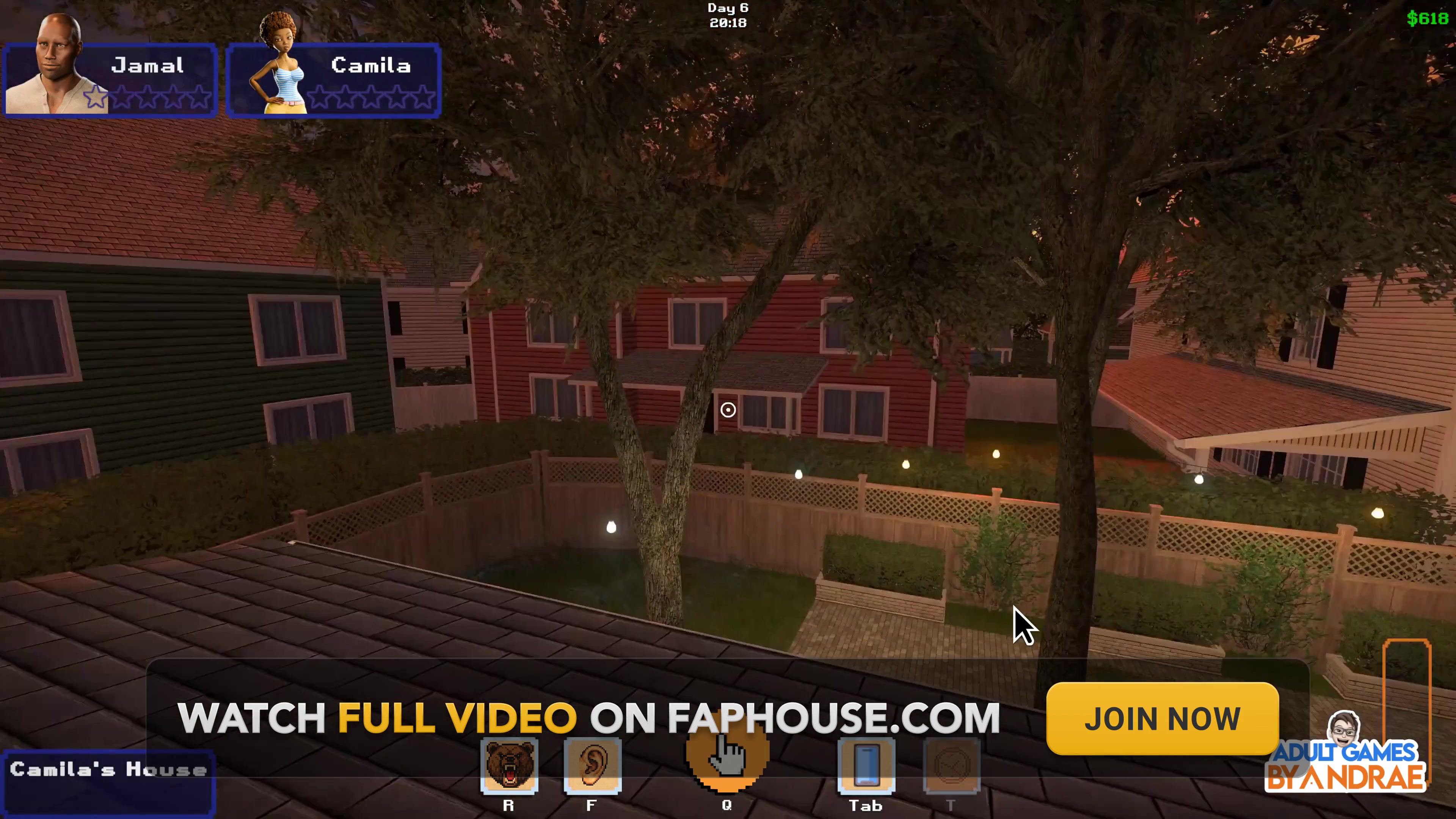 Ep4: Camila's Garden Workout - My Sexy Neighbour 2 (gameplay)