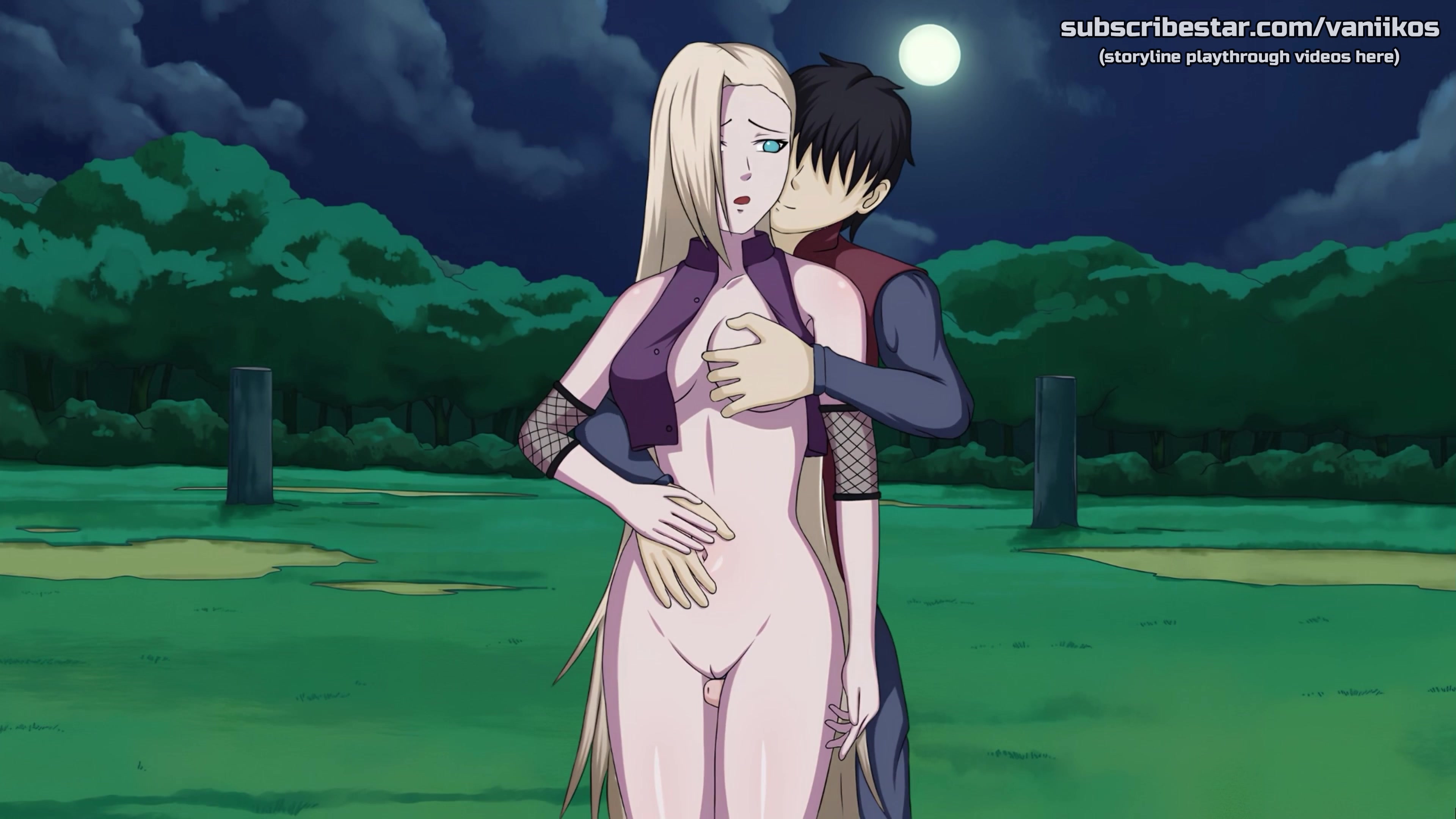 Naruto: Kunoichi Trainer - 18yo Ino Yamanaka Blonde Teen Huge Cock Hardcore Anal Sex & Creampie - Naruto Anime Hentai Porn Game