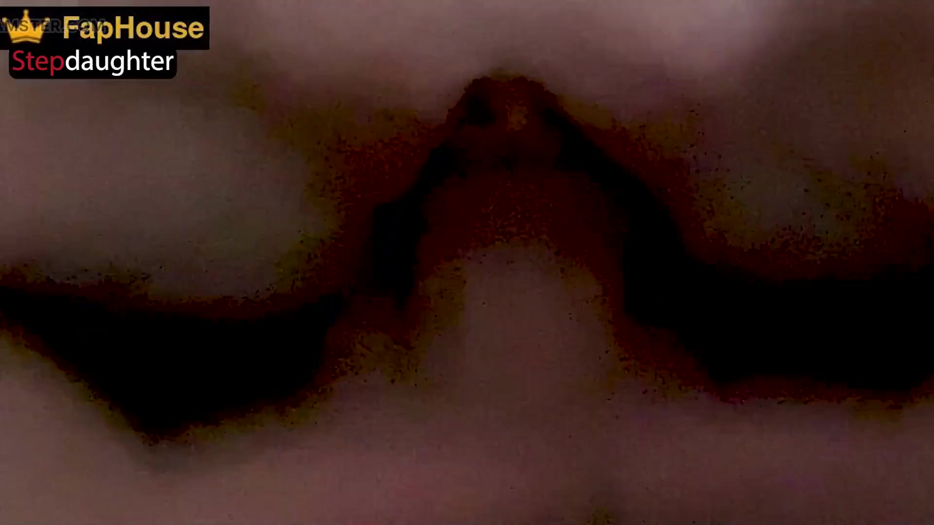 Fucked stepdaughter in pussy and cum in her mouth. POV. OMG