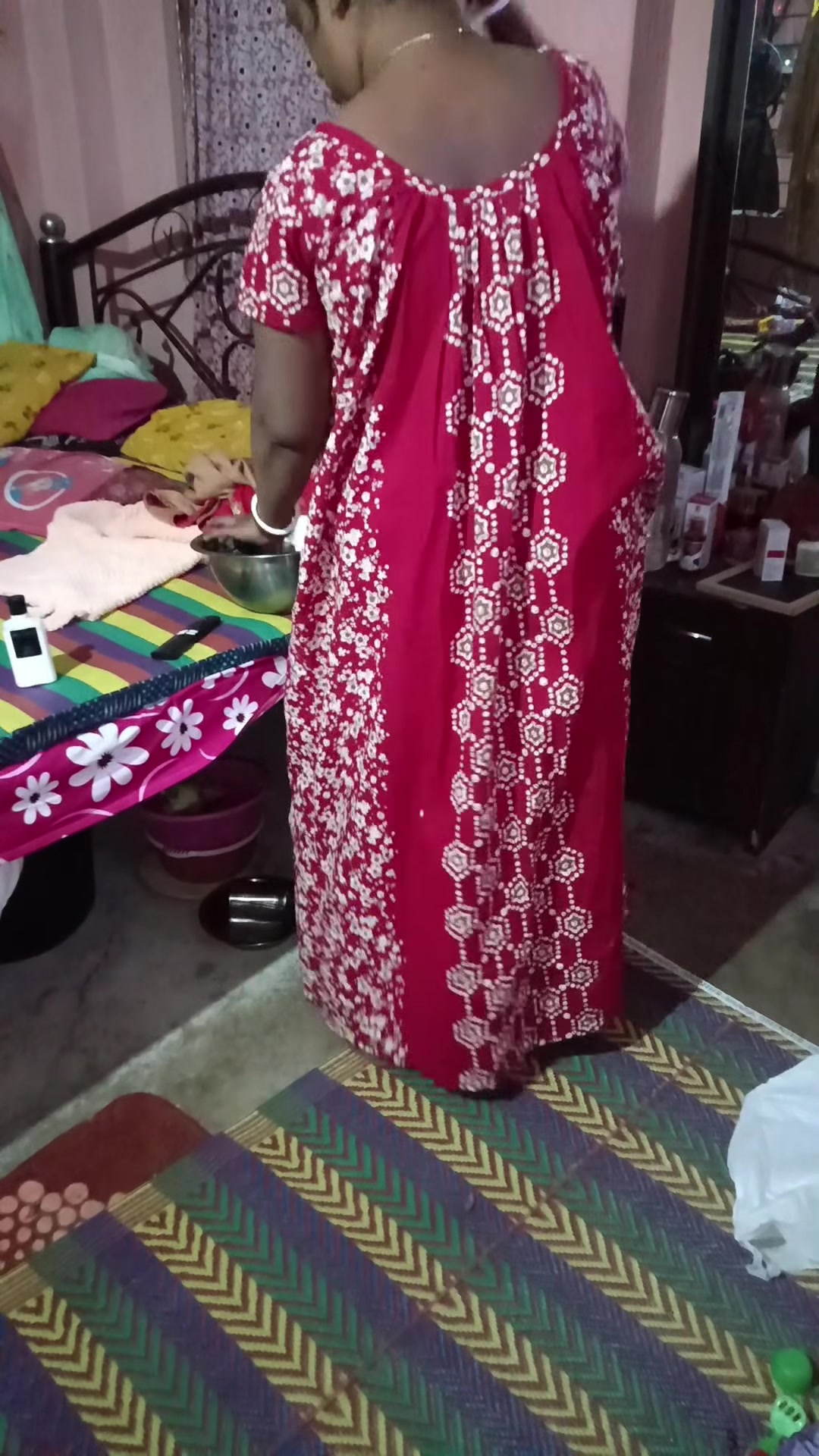 Yellow Saree Dropping - Solo - SFW