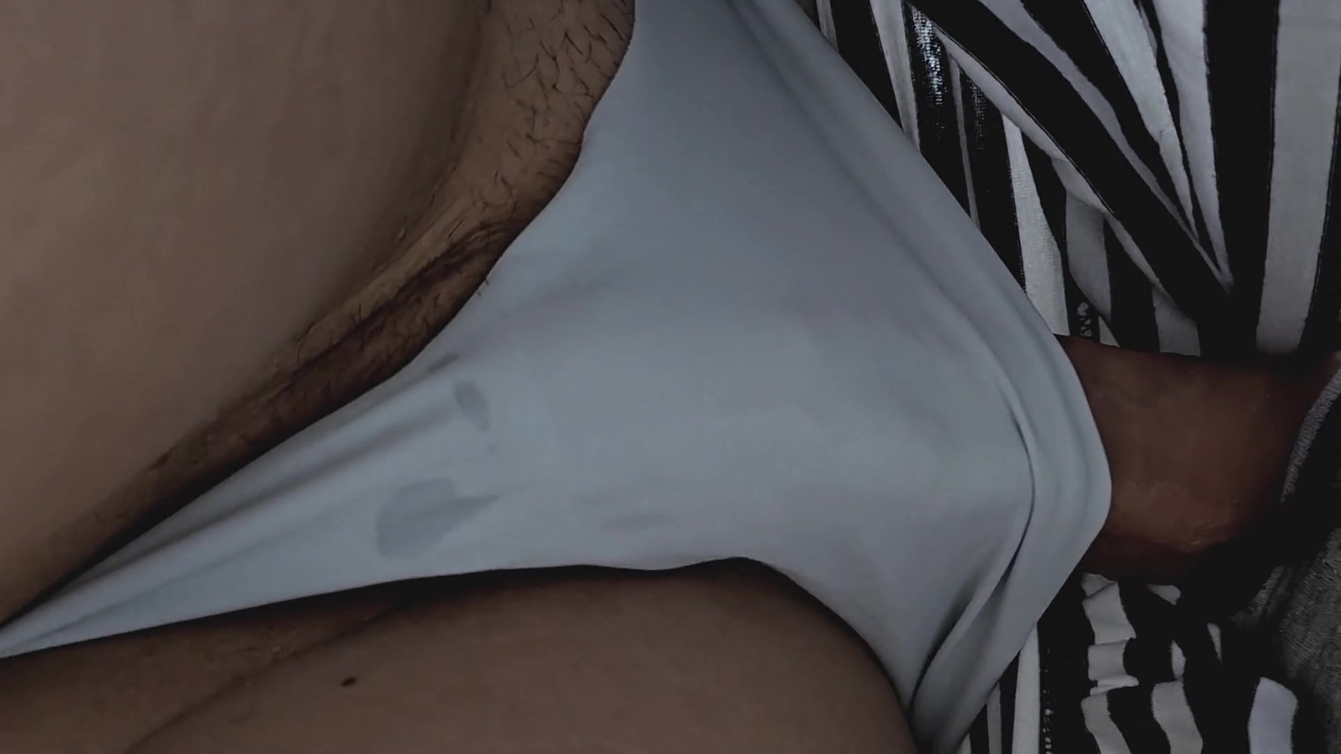 Horny Stranger Slides his Cock Under Skirt Inside her Panties and CUMS Hard in a crowded bus