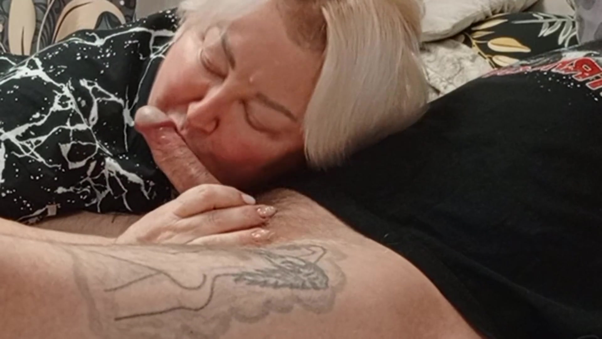 blowjob from stepmom and cum swallowing