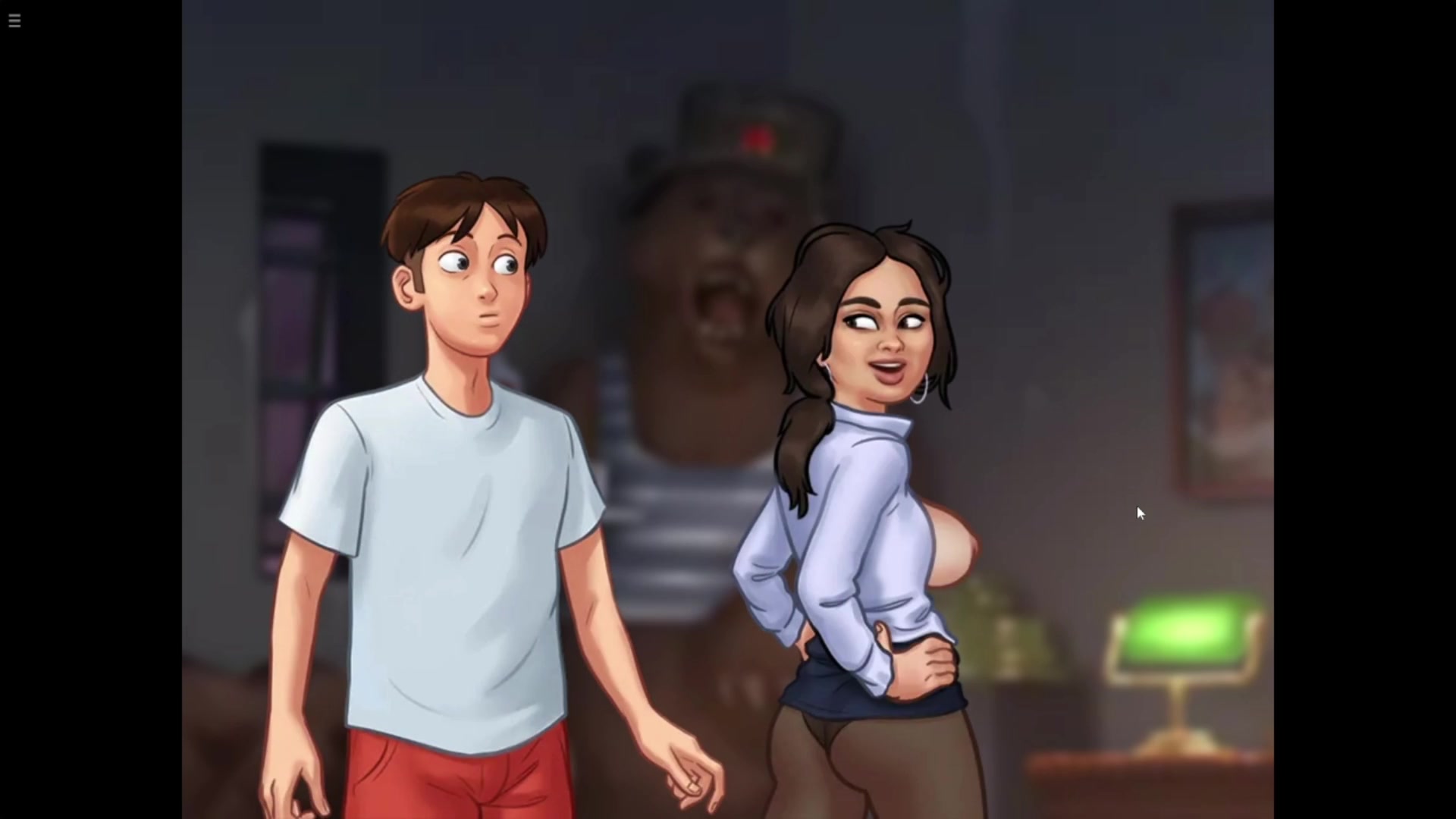 Horny Lady Boss Invites Me Her Office For Threesome Sex Summertime Saga