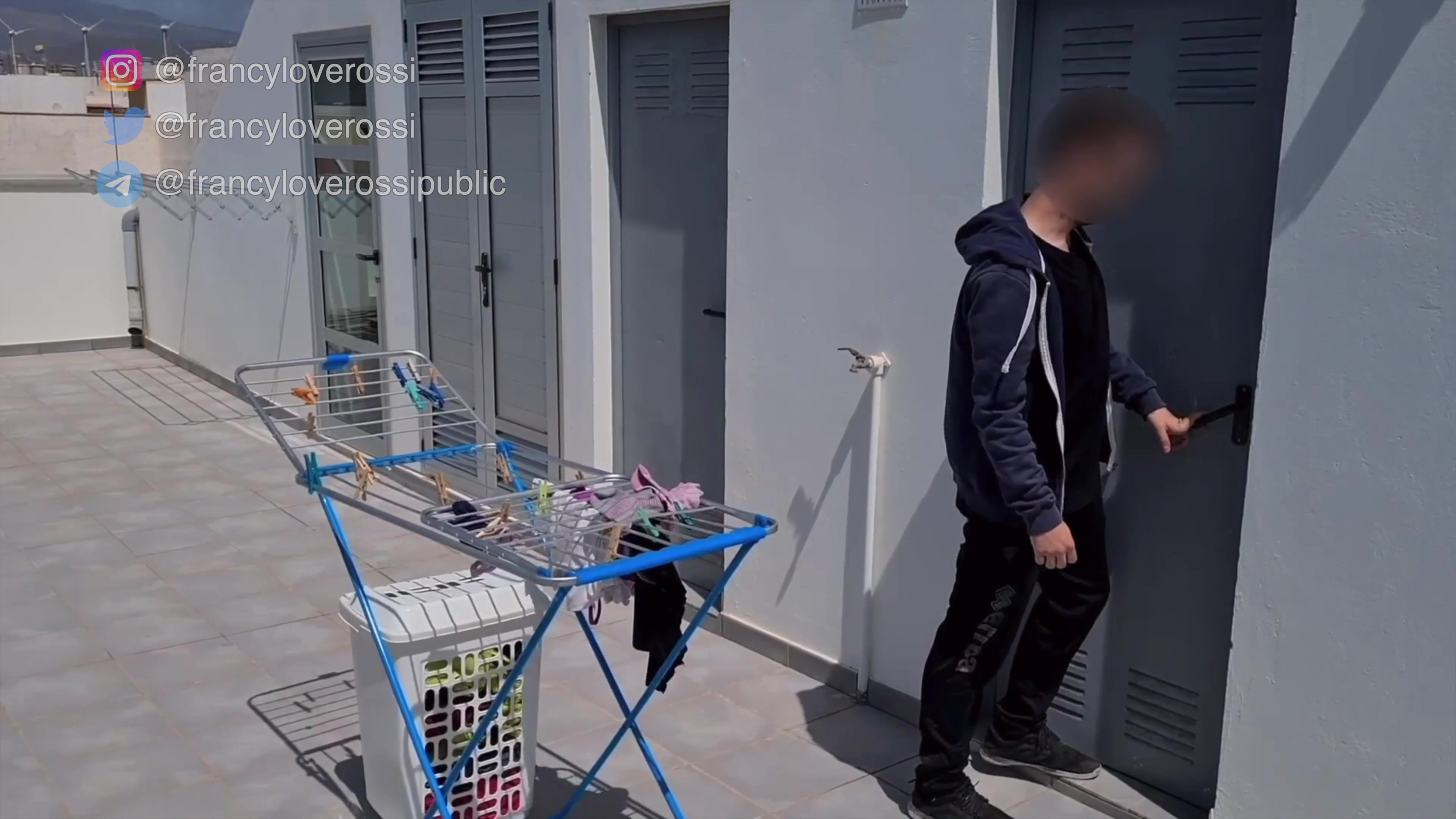 CAUGHT with a dick in my mouth! A condominium caught me in the closet with a cock in my mouth, what can I do now?