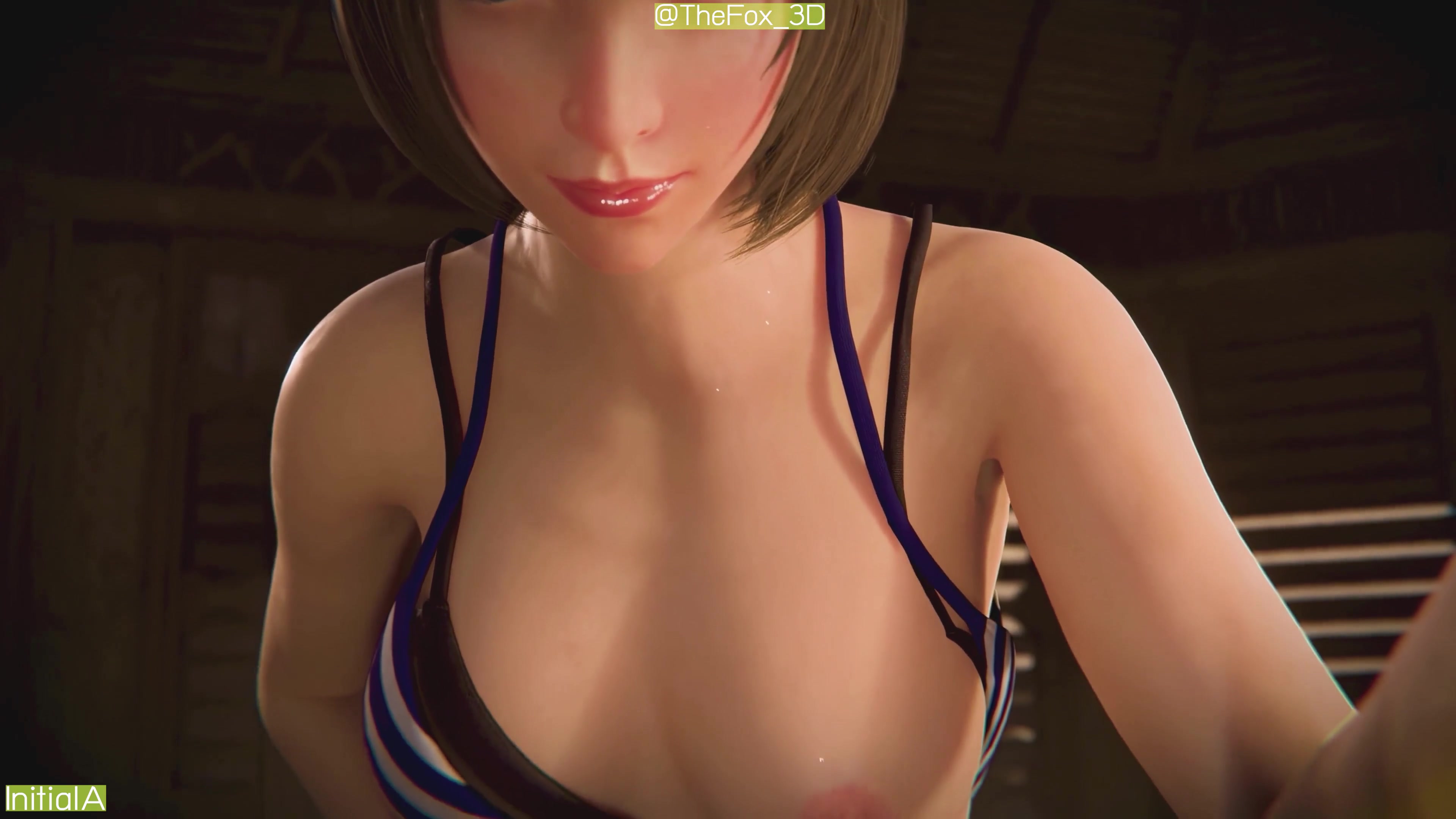 Final Fantasy VII FF7 - Yorda WM (No sound) By InitialA  Animation 3D Hentai