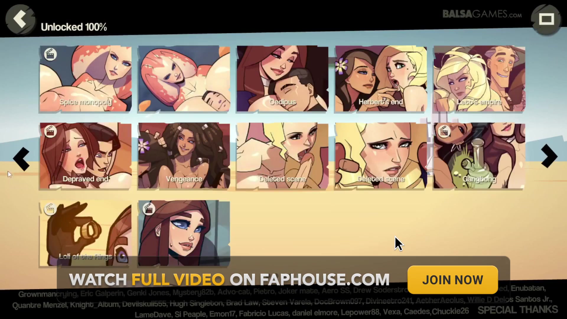 Behind the Dune Sex Scene Game Play [part 07] Nude Game[18+] Porn Game Play