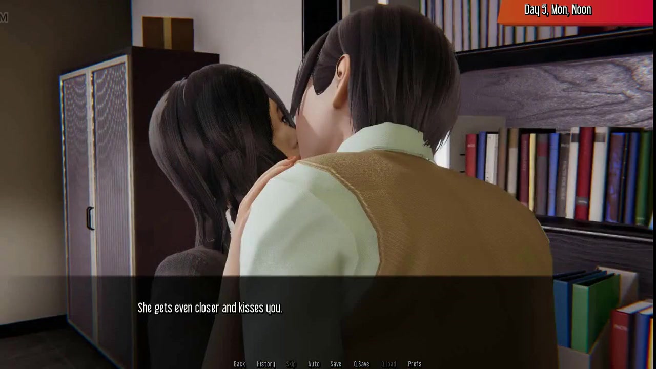 Maids and maidens: a kiss from the secretary in the office-ep6