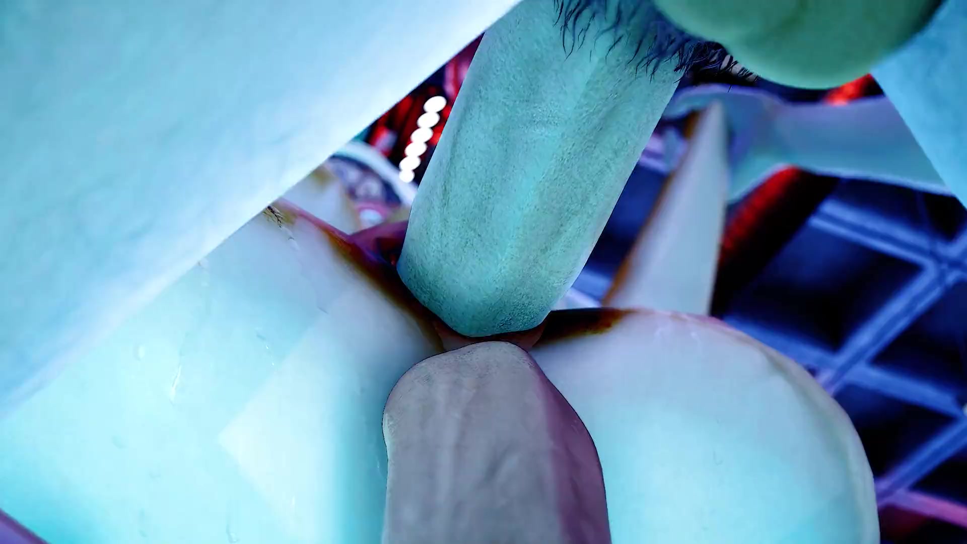 Hot Blonde Gets Gang Banged in the club