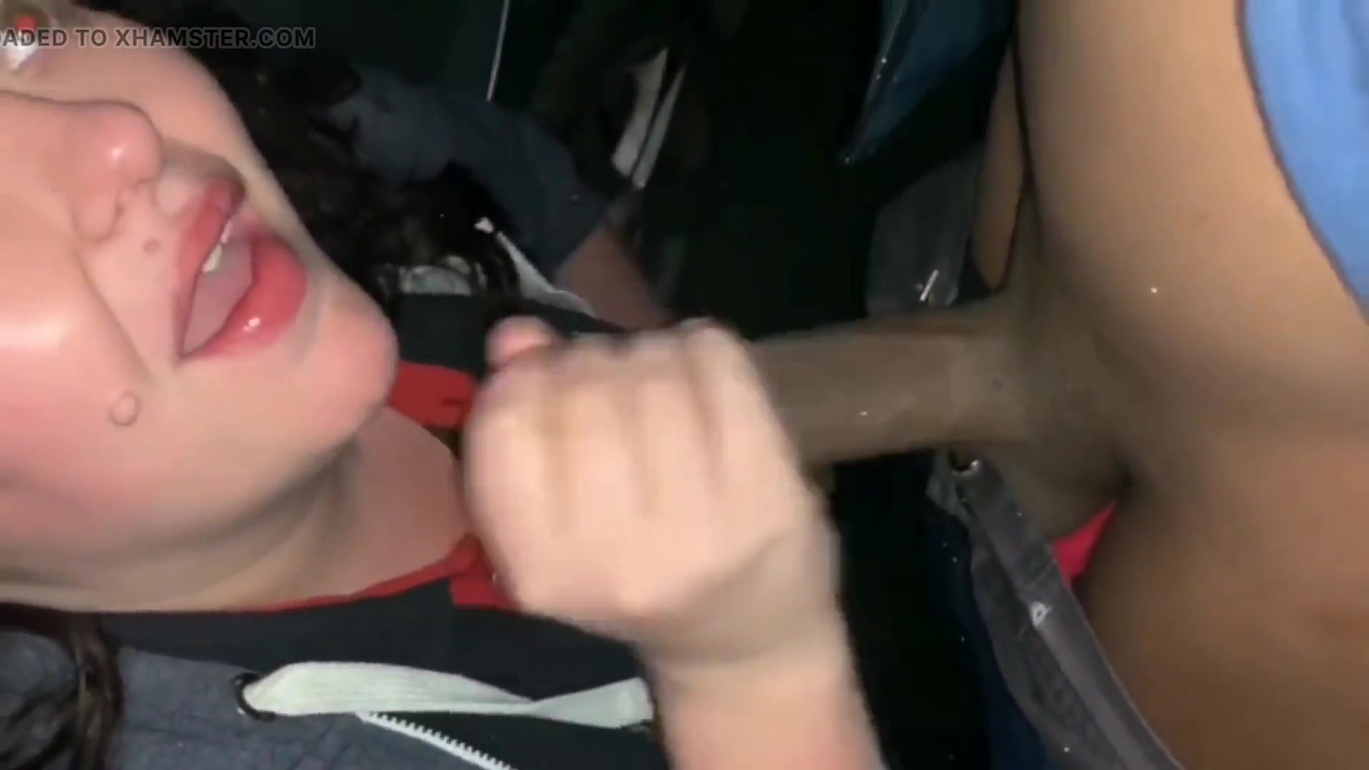 Youngenglishbbw - Sucking BBC Nata4sex outdoors fingering my fat pussy bent over