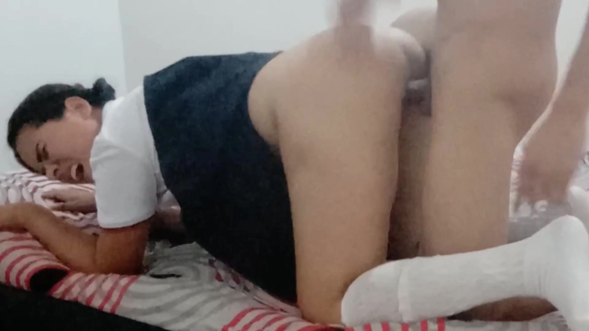 Stepdad meeting stepdaughter ends up in hardcore sex.