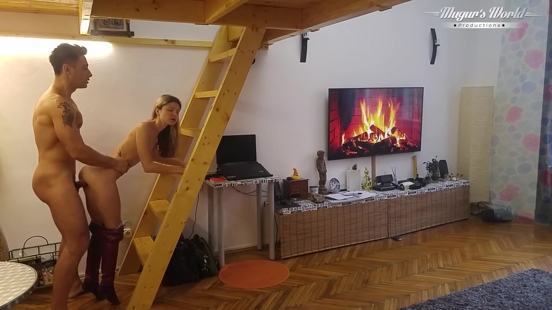 Behind The Scenes Of Petite Gina Gerson fuck at home with Mugur