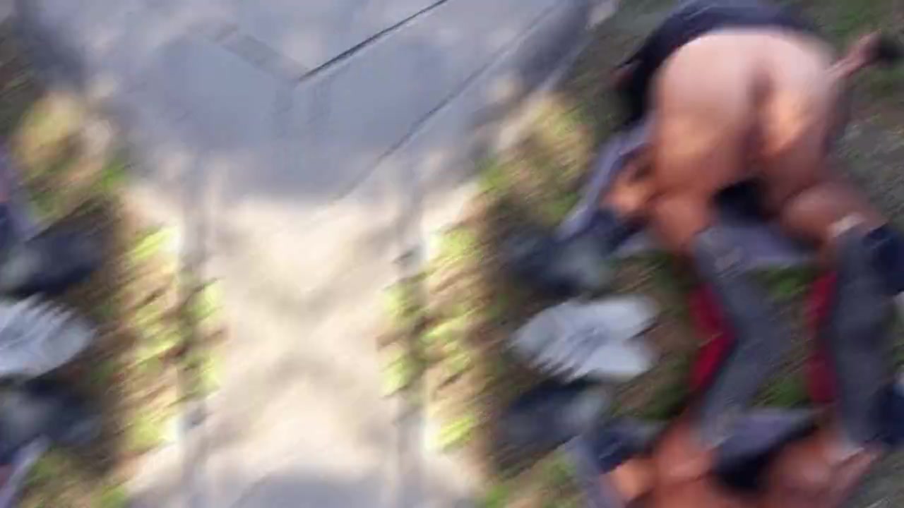 Rich stepmother fucked in the mountains outdoors