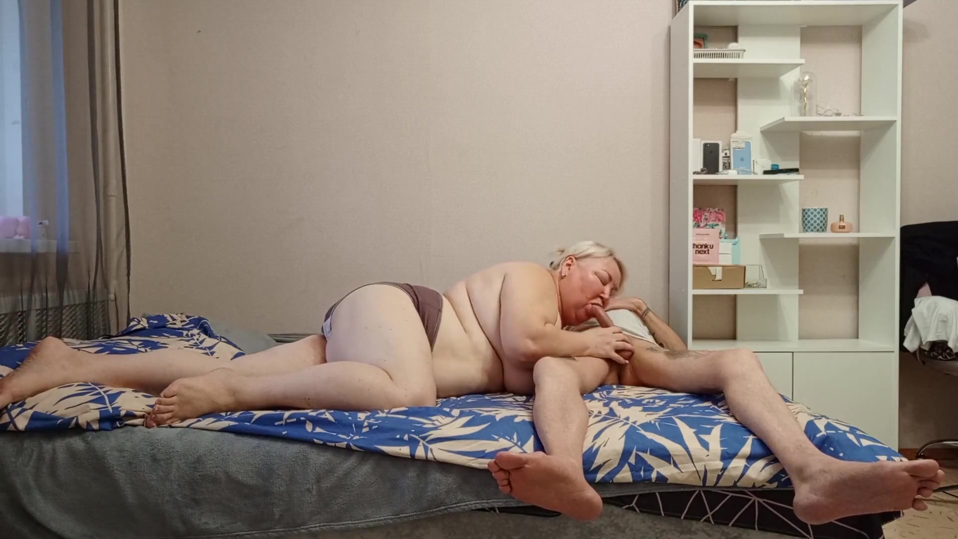 Cumming From My Stepmom's Deep Blowjob