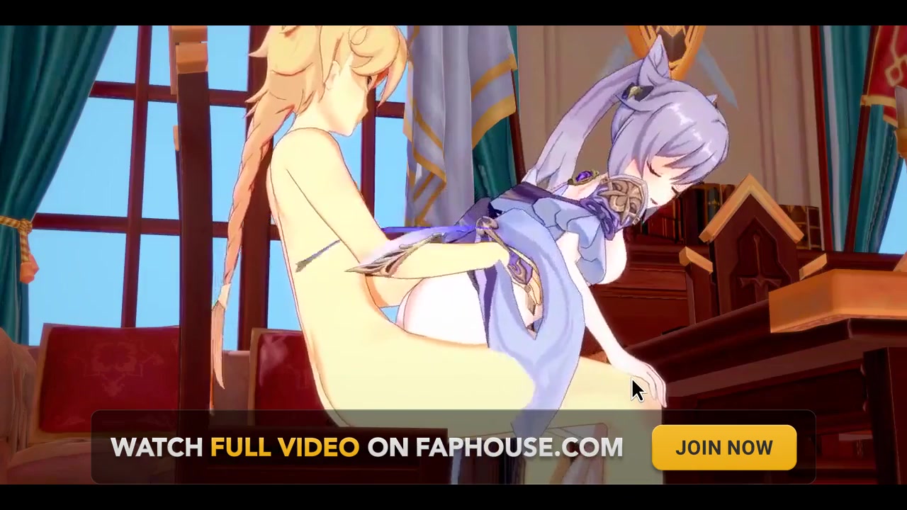 Genshin Impact Hentai - Aether X Ganyu Blowjob and Fucked - Japanese Asian Manga Anime Game Porn