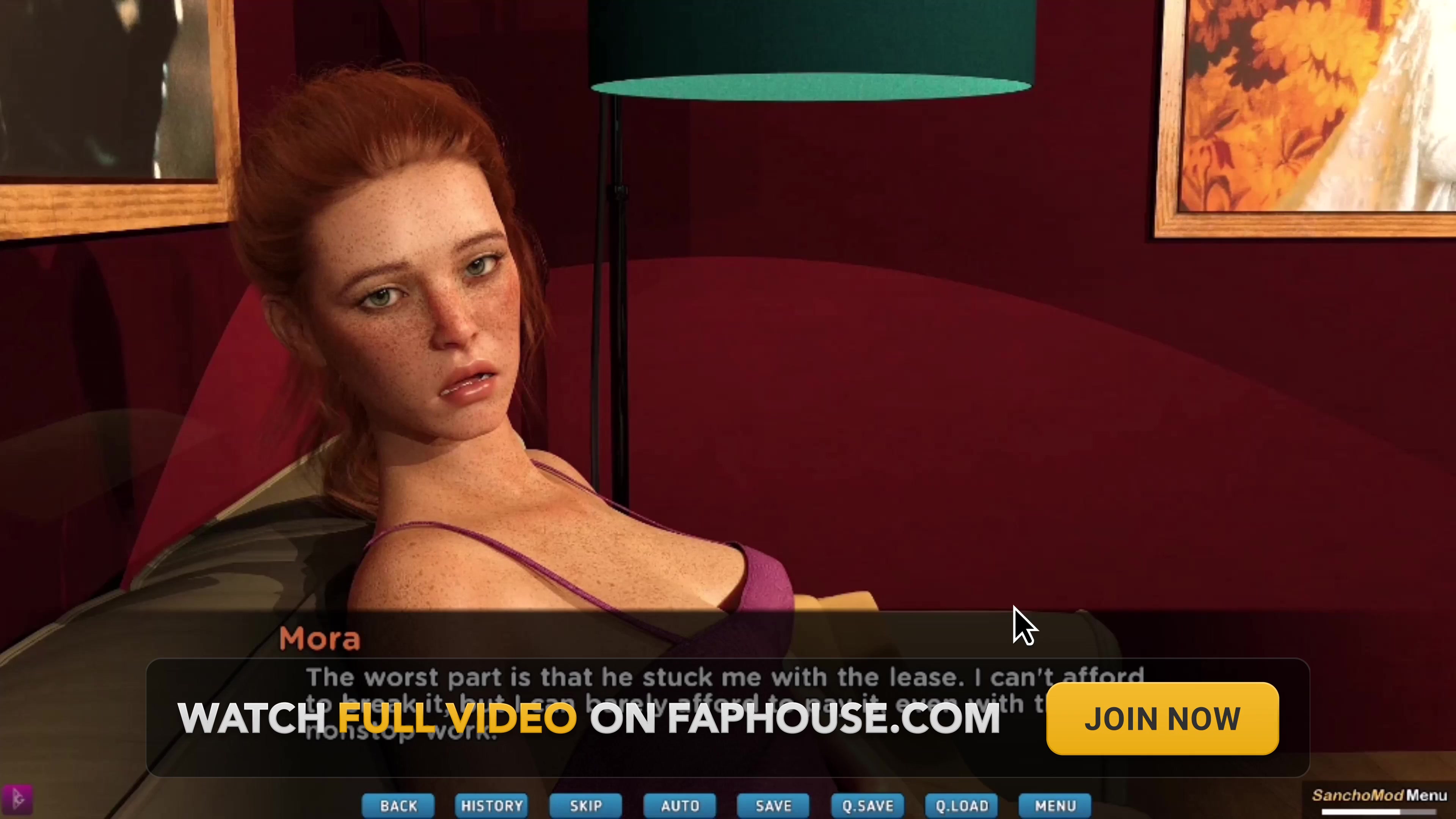 Bare witness #8 - Jackson and Mona made out on the couch