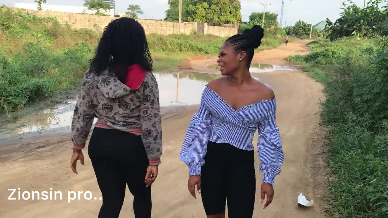 African Lesbian Lover Outdoor Play