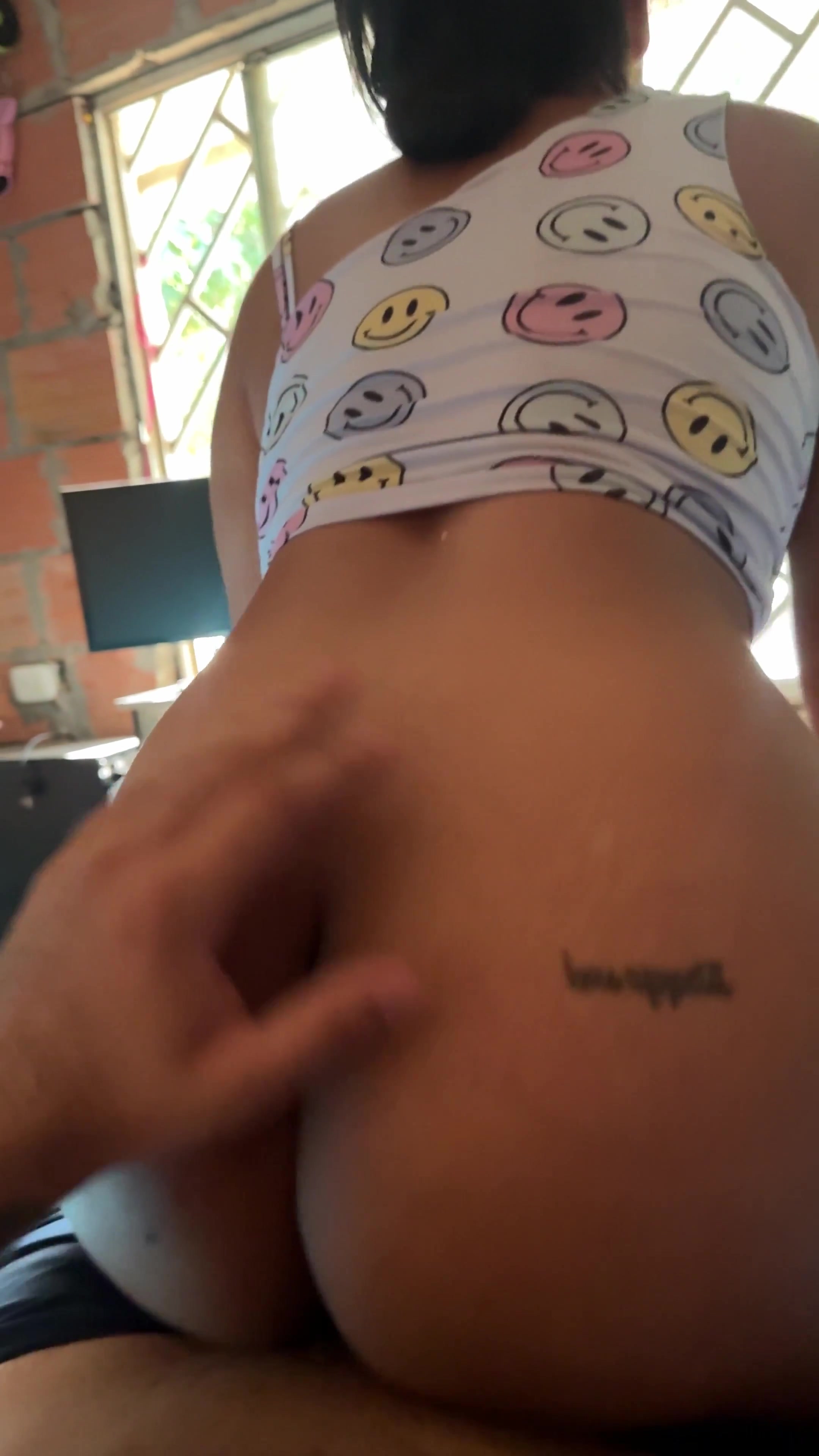 Fucking My Stepbrother at Home with the Visitor in the Living Room