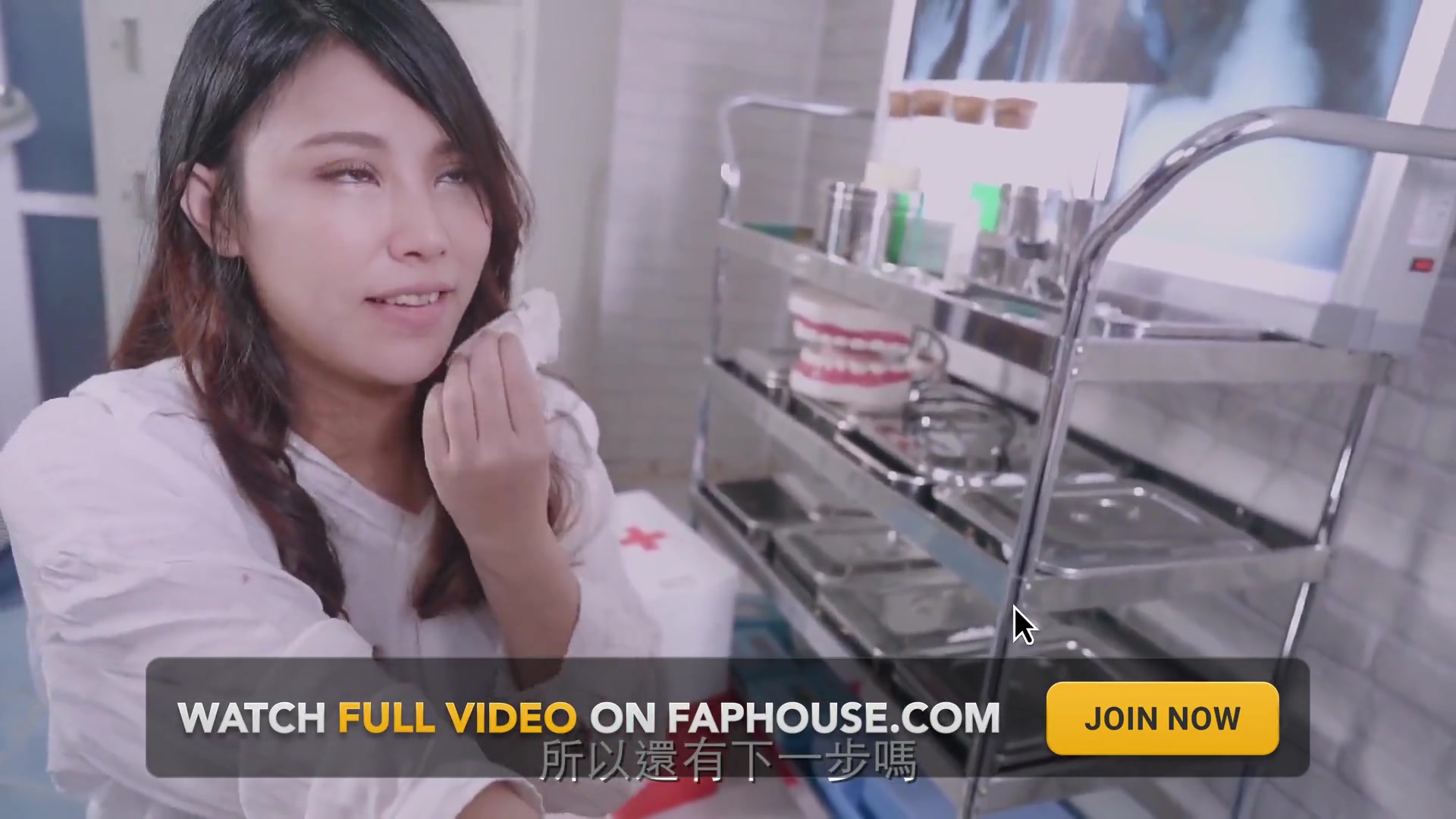 Slut Female Doctor Milking During Hard Sex with Patient