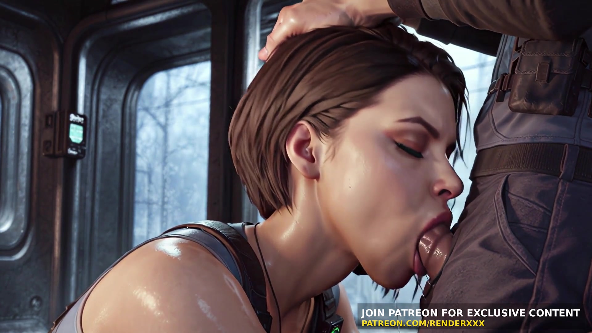 3D Animation : Resident Evil - Jill Valentine Blowjob Doggystyle Fucked Uncensored Hentai