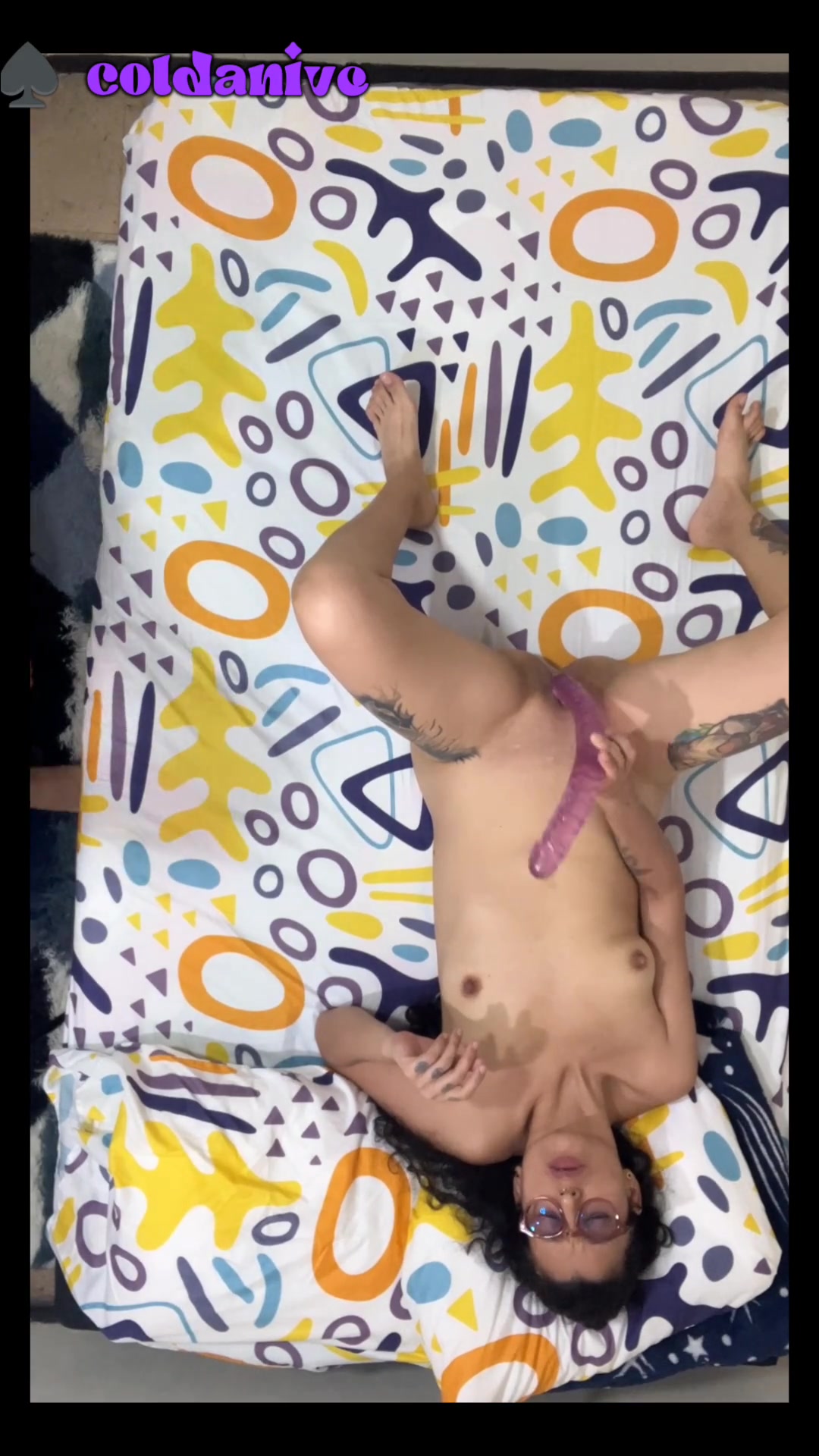 Pleasure for Both with Her Long Double-ended Strapless Dildo, Rimming and Pegging