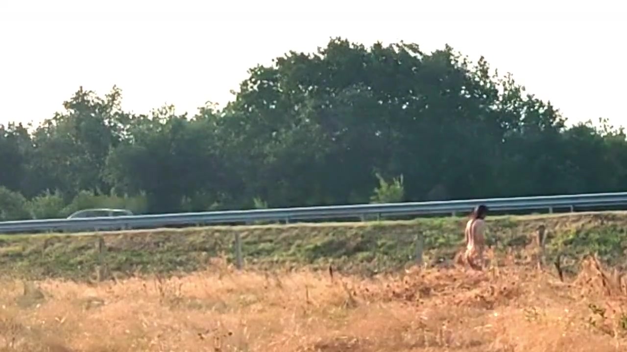 Humiliation of the Slave Girl Tich - Showing Her Pussy and Tits