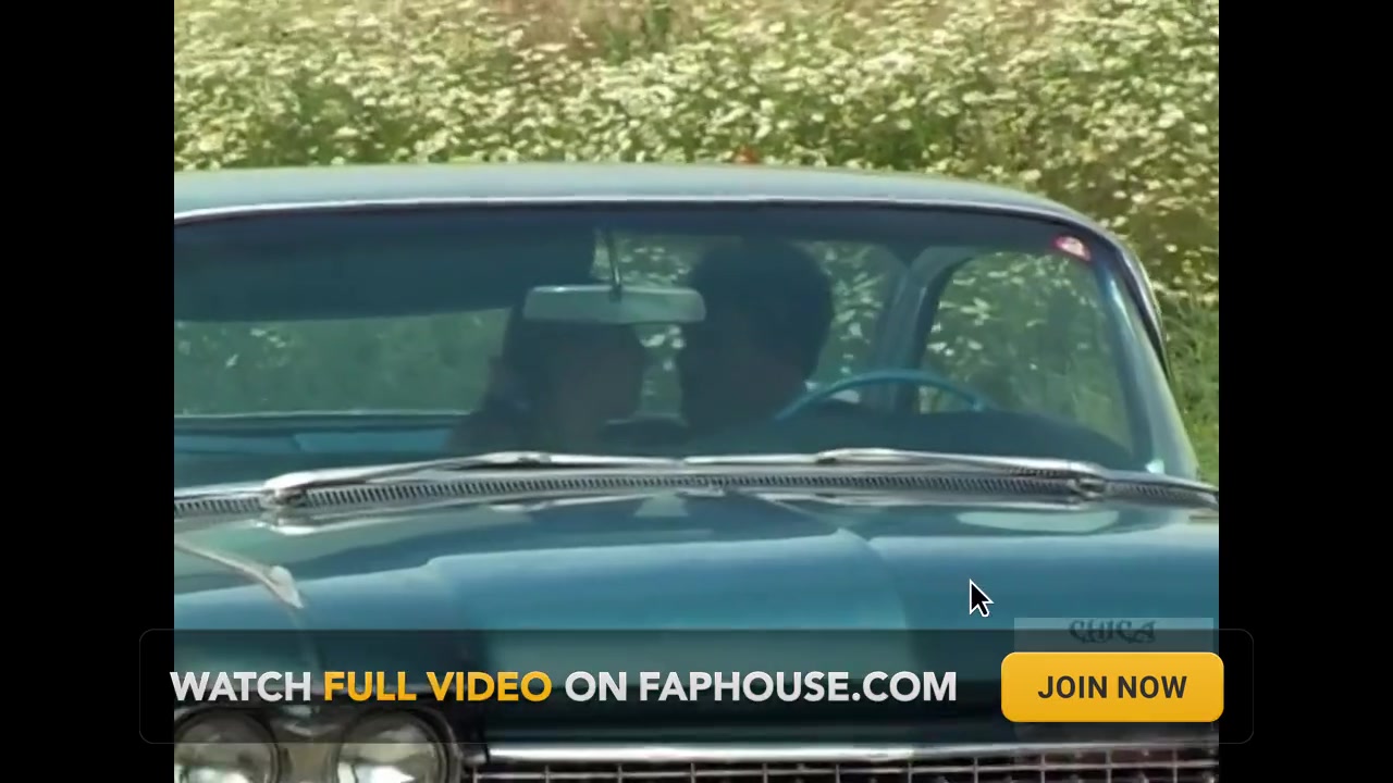 Busty Babe Zaneta Hot Fuck in Classic Car