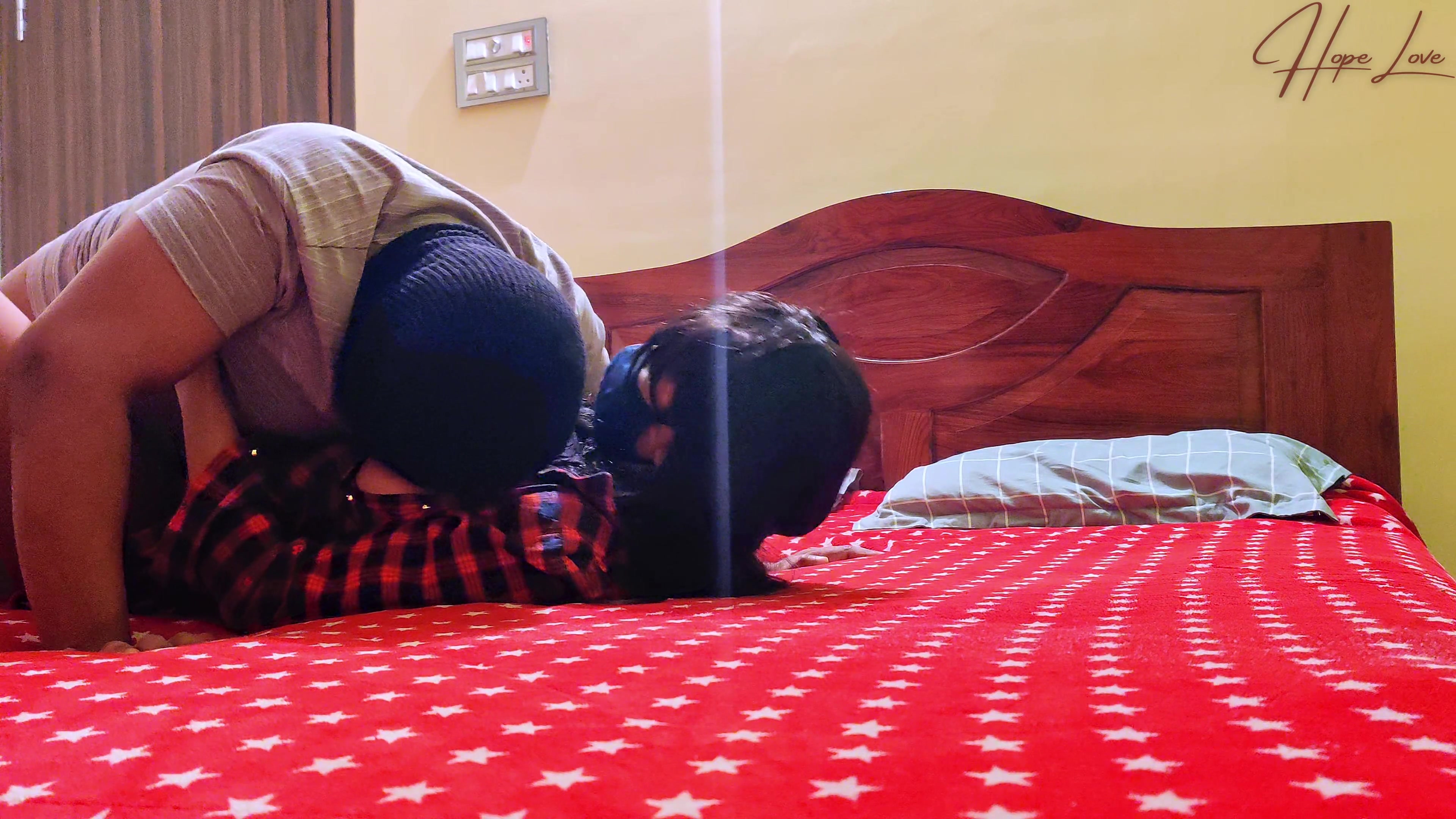 Hot House Maid Fucked by Masked Man Who Was Hiding in the House.