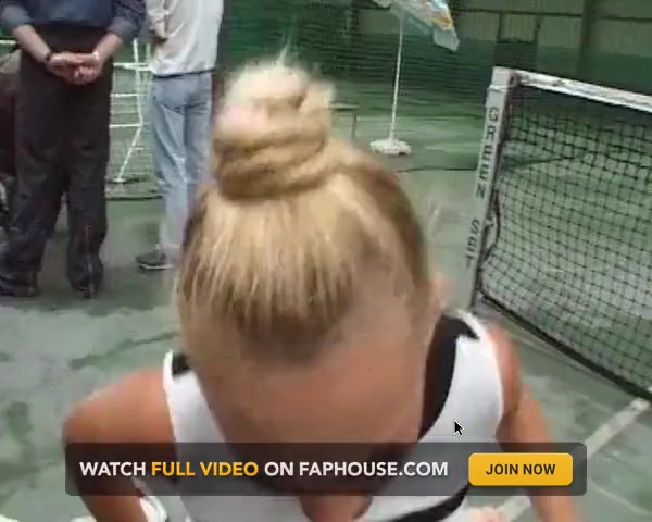 French Tennis Babe Double Ir Fucked in Threesome