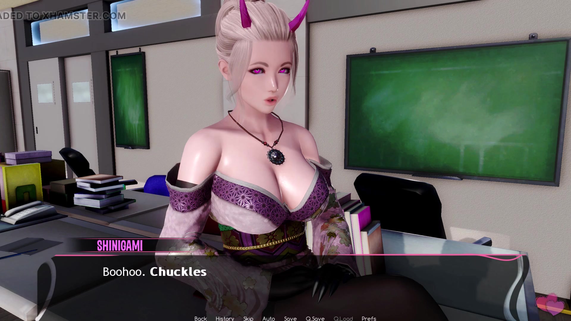 Murmur 7 - Goddess Shinigami Licking Adam's Dick Then Giving Blowjob to Him