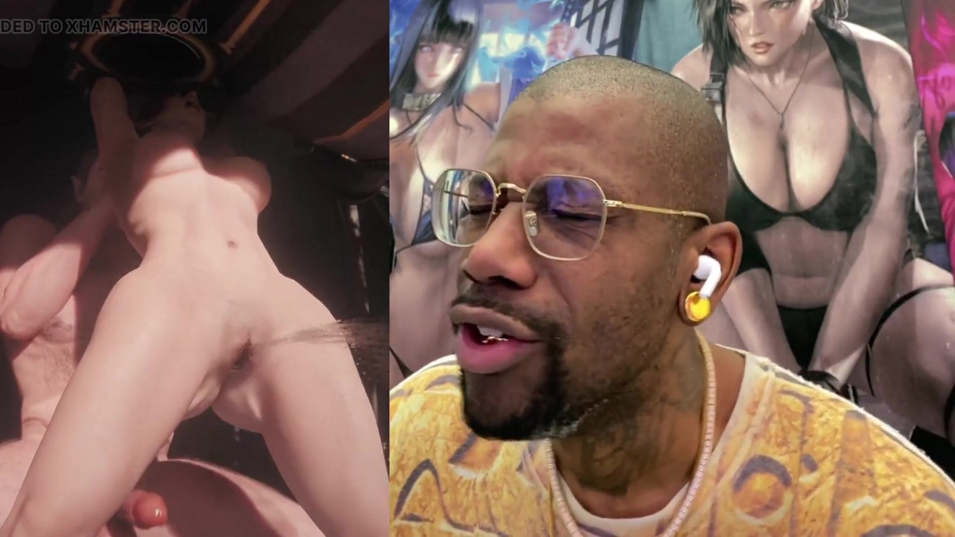 Tight Bald Pussy Shadowheart Getting Pussy Fucked so Hard She Squirts All Over the Place