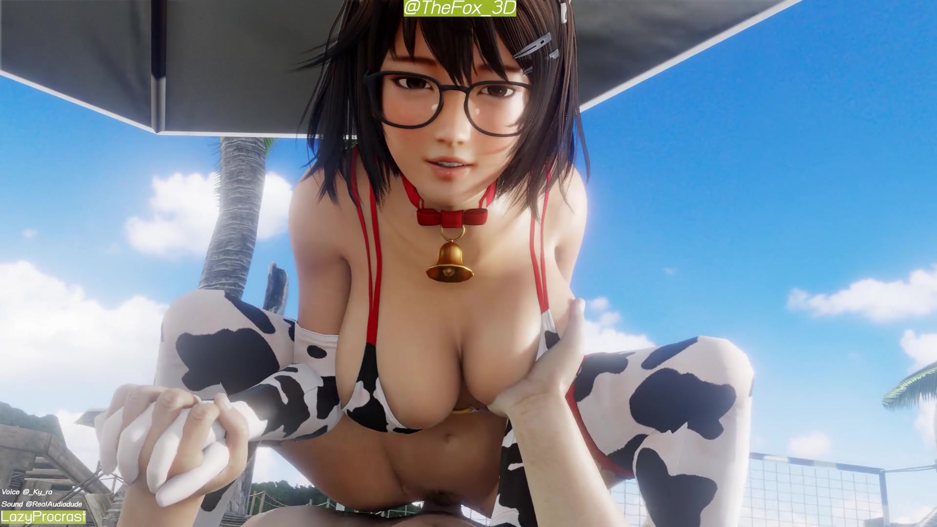 Dead or alive DOA Girl Riding - Re Mix WM (Sound) By LazyProcrast Animation 3D Hentai Compilation