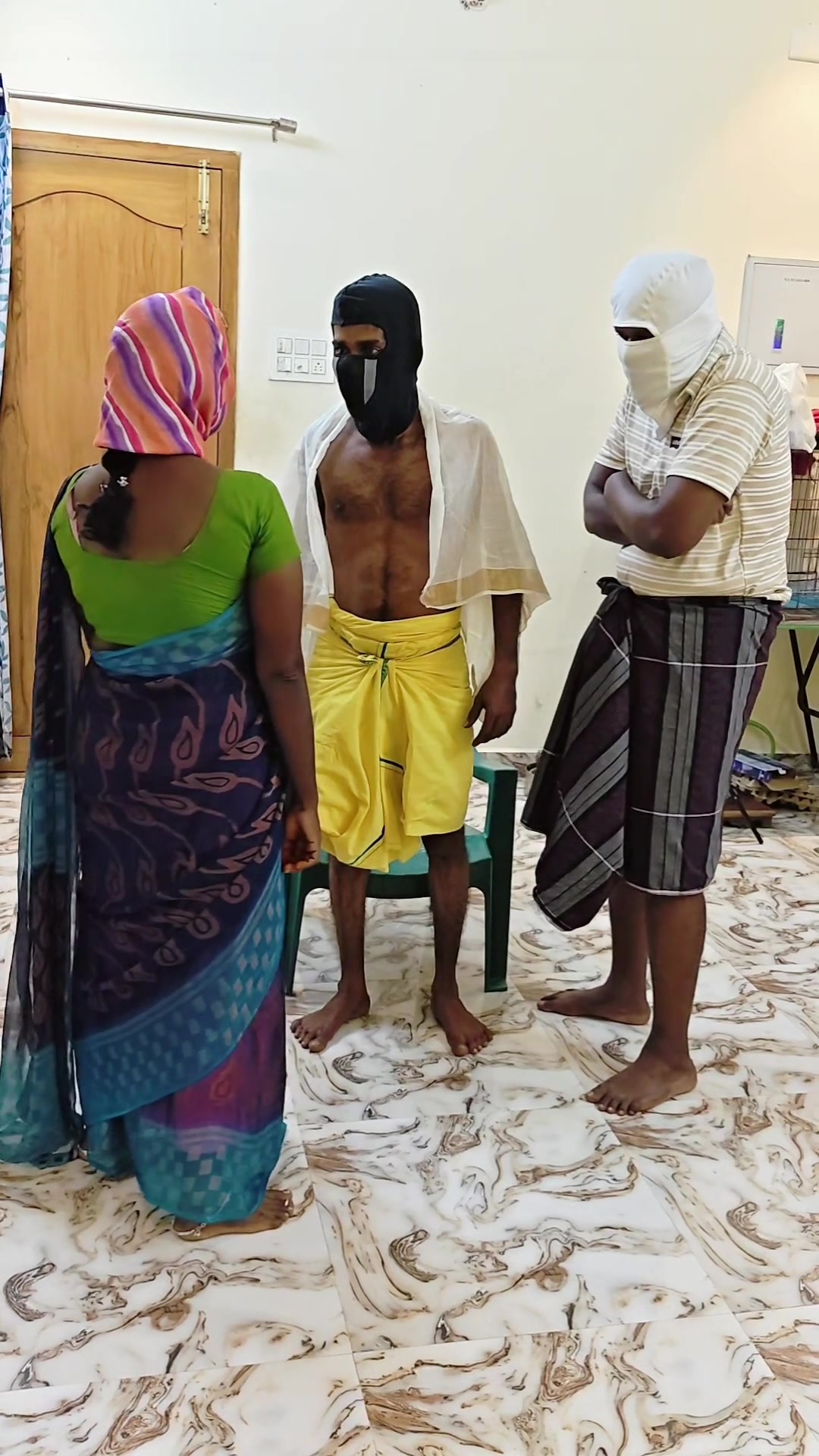 Nattamai and His Assistant Fucks the Innocent Housewife