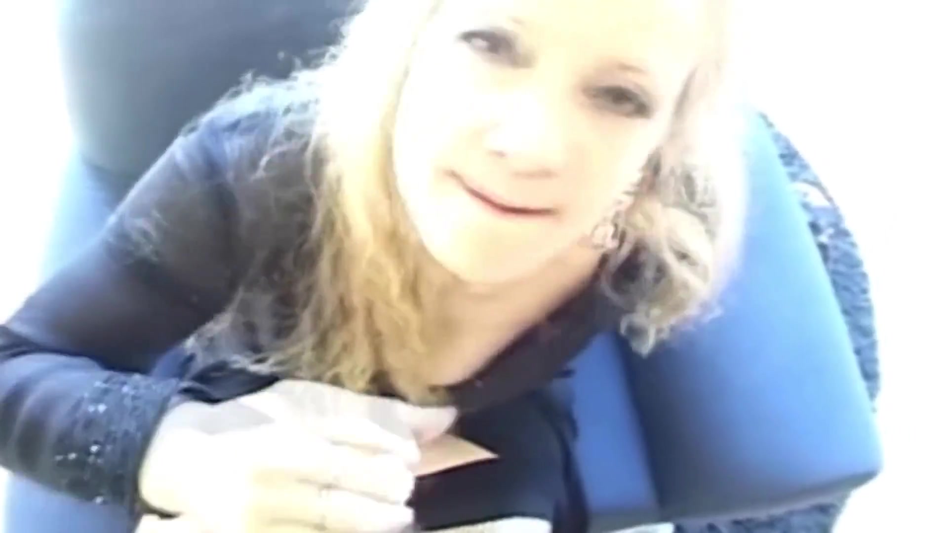 This Blonde French Slut Got Big Load of Cun on Her Face