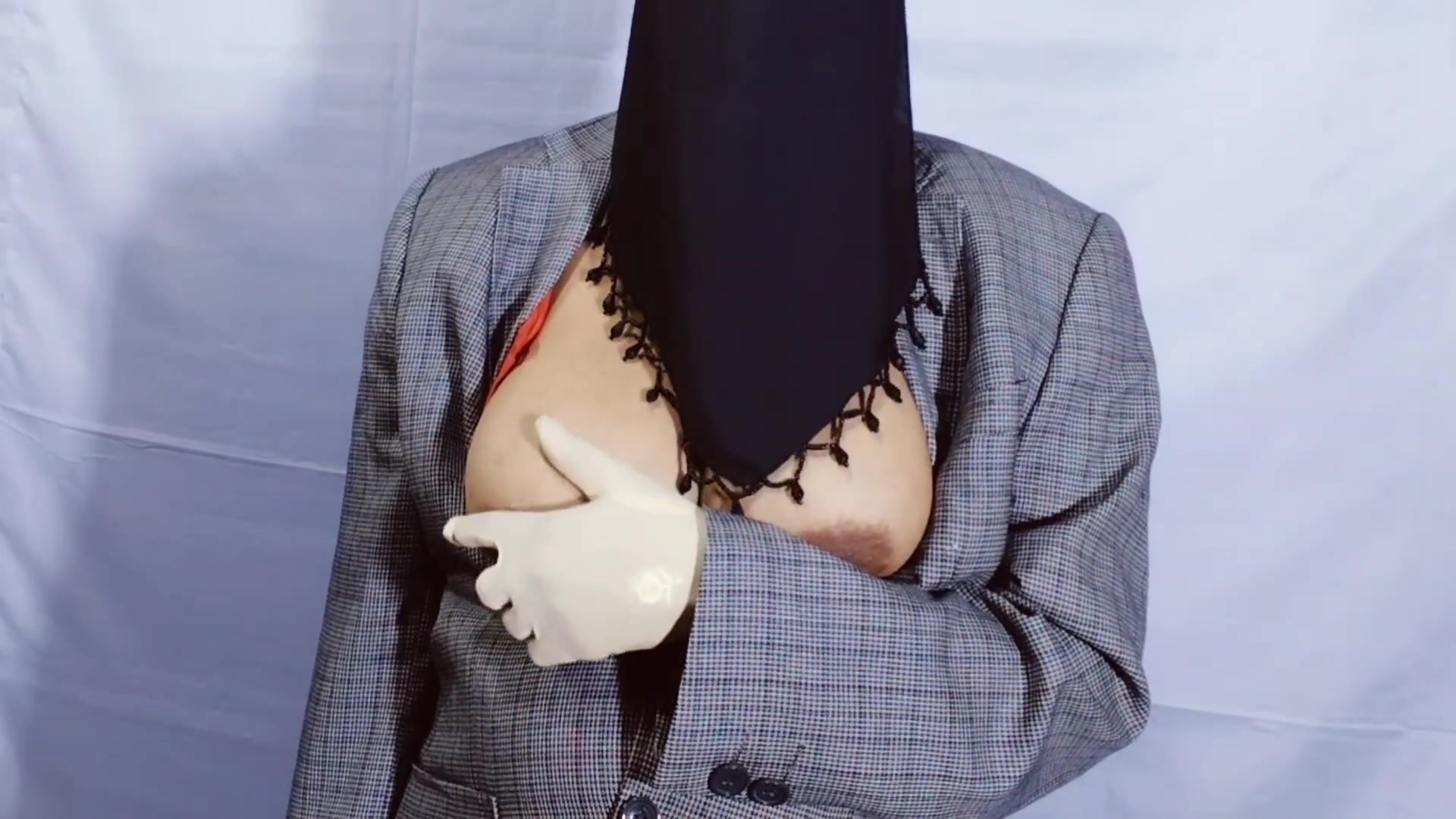 Romantic moment of a beautiful village woman